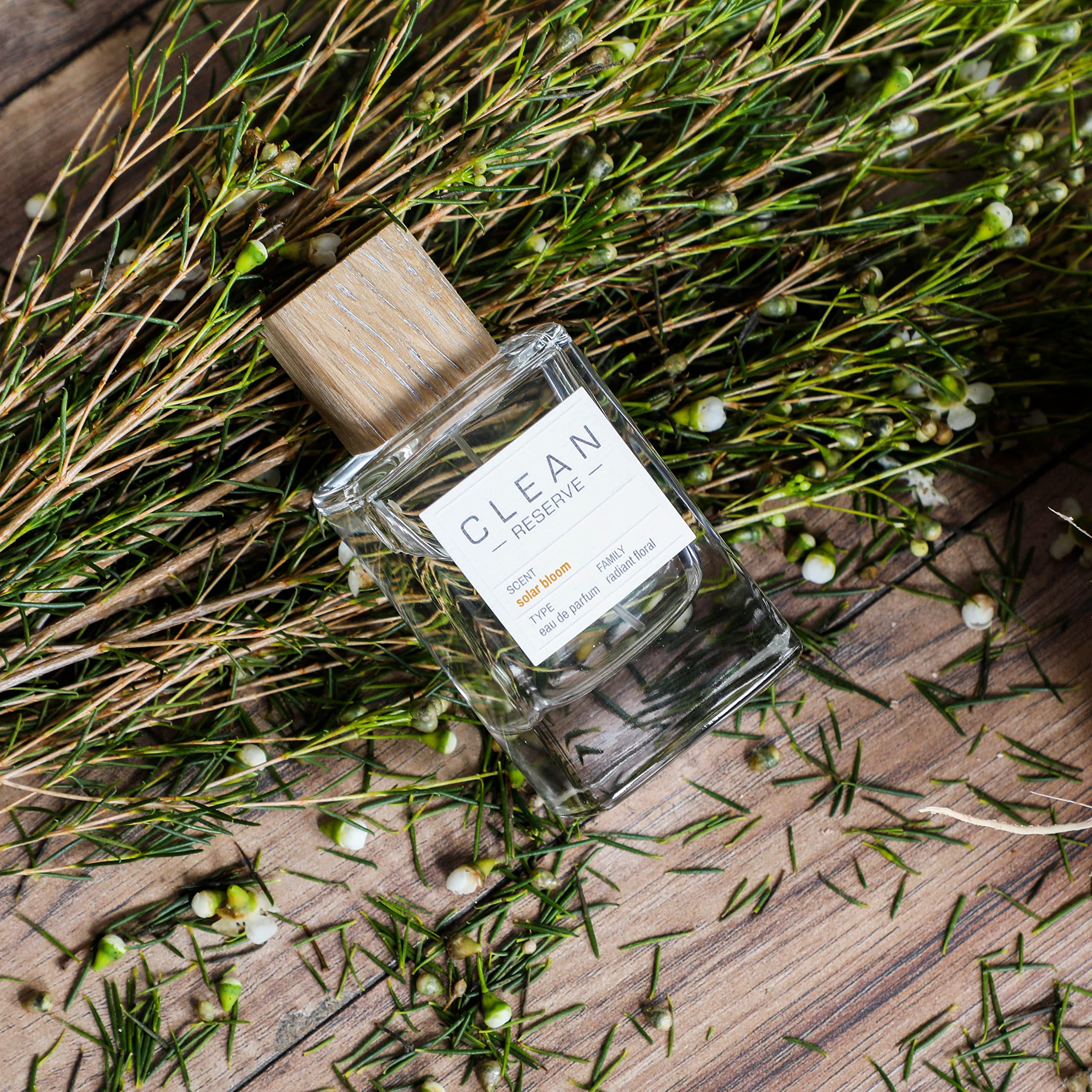 Clean Reserve Solar Bloom Eau de Parfum - Vegan, Phthalate-Free & Paraben-Free Sustainable Perfume for Women | Eco-Conscious Floral Scent for Daytime Wear, Office & Special Occasions