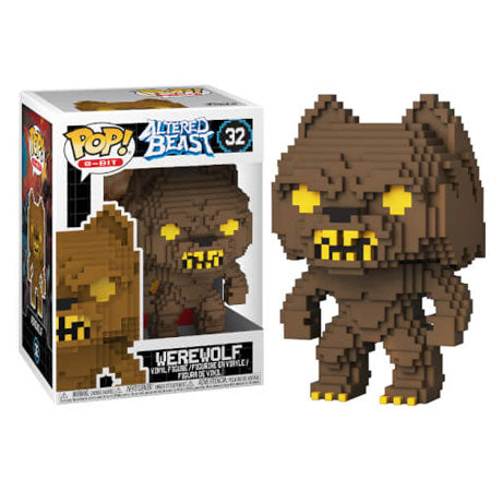 Funko Pop! 8 Bit ALTERED BEAST: Werewolf #32 - Retro Video Game Collectible Figure for Gamers & Collectors - Perfect for Display, Gifts, and Gaming Room Decor