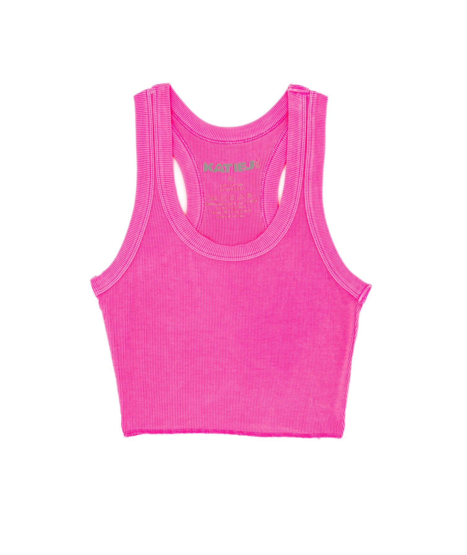 Katie J NYC Juniors Livi Tank Top - Women's Fashion Casual Sleeveless Shirt for Summer, Beach, and Everyday Wear