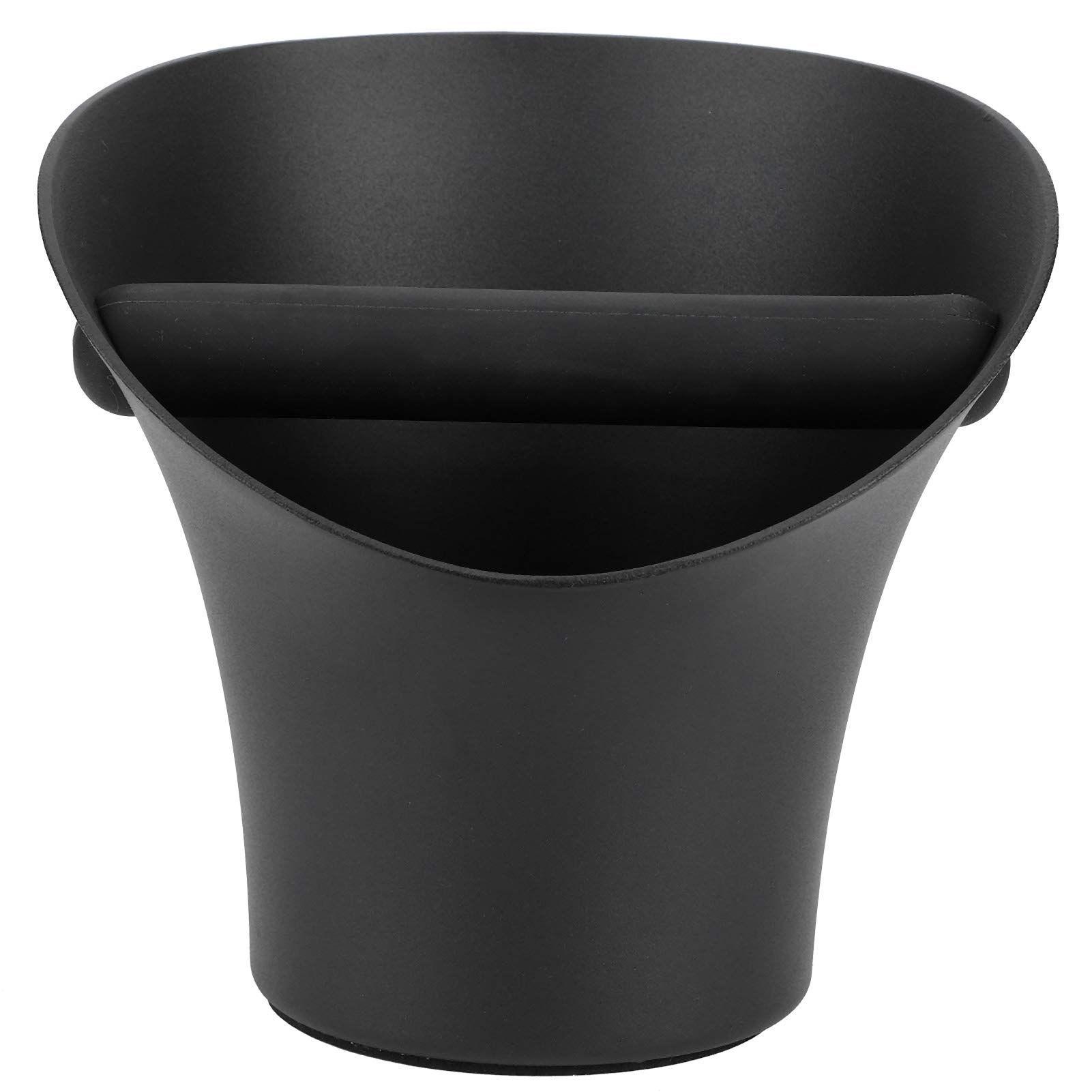 Premium Coffee Knock Box - Durable Coffee Grounds Container for Baristas & Coffee Lovers | Perfect for Espresso Stations, Home Brewing & Coffee Shops (Black)