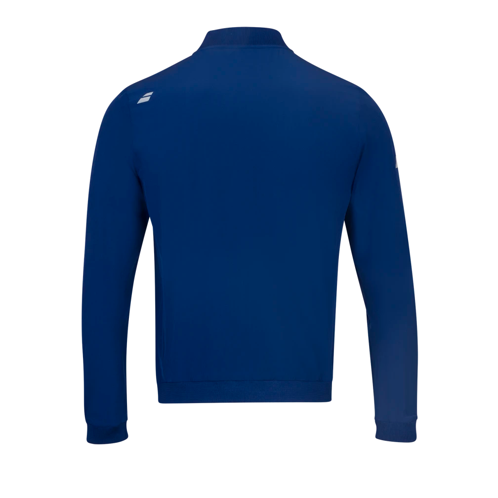 Babolat Junior Play Jacket - Boys & Girls Tennis Warm-Up Jacket (Dark Blue) | Lightweight & Breathable for Outdoor Sports & School Activities