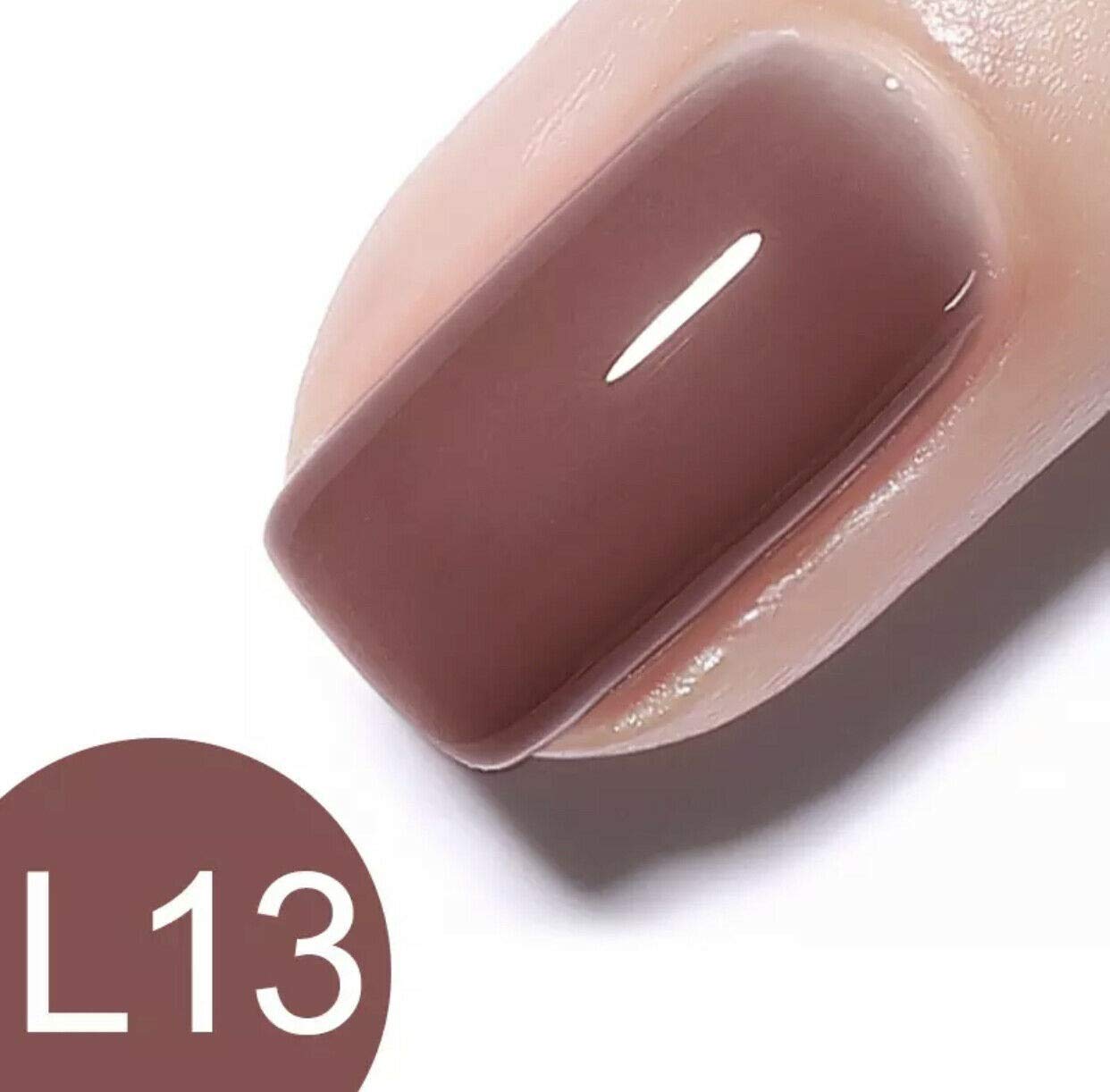 Venalisa 5ml Opal UV Gel Polish - Camouflage Natural Jelly Acrylic Nail Art Gel for French Manicure & Crystal Nail Designs (JG-5ml-L13) | Perfect for Salon, Home Use & Special Occasions