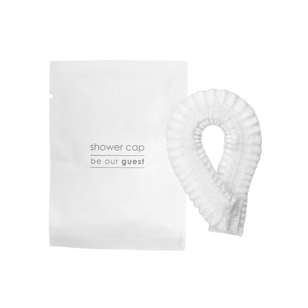 Waterproof Shower Cap for Women & Men - Extra Large Bath Hair Cover for Washing Face, Spa, Salon, and Travel - Reusable & Adjustable Elastic Band