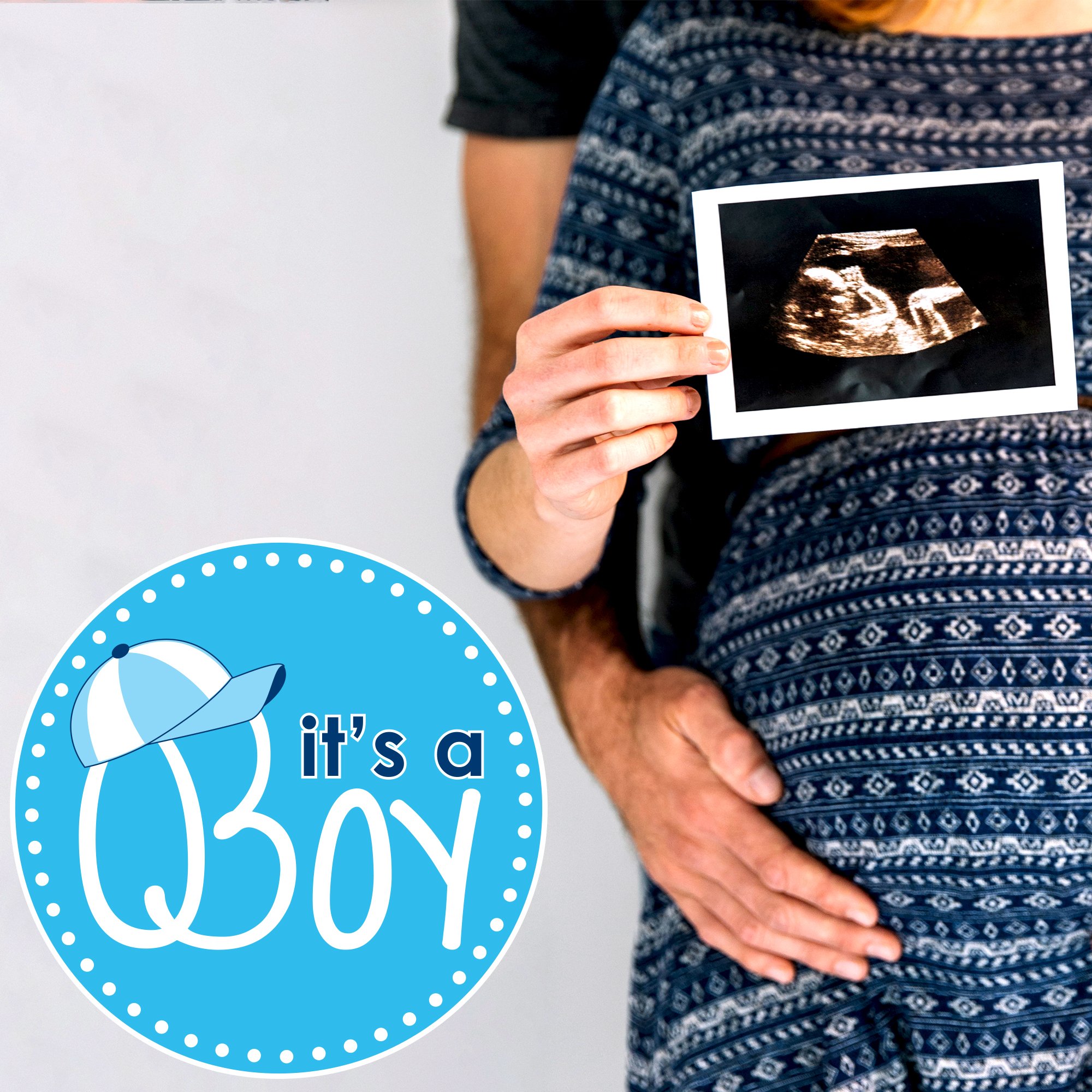 12-Pack Sugar-Free Peppermint Candy in 'It's a Boy' Keepsake Mint Tin - Perfect for Baby Showers, Gender Reveals & Newborn Celebrations