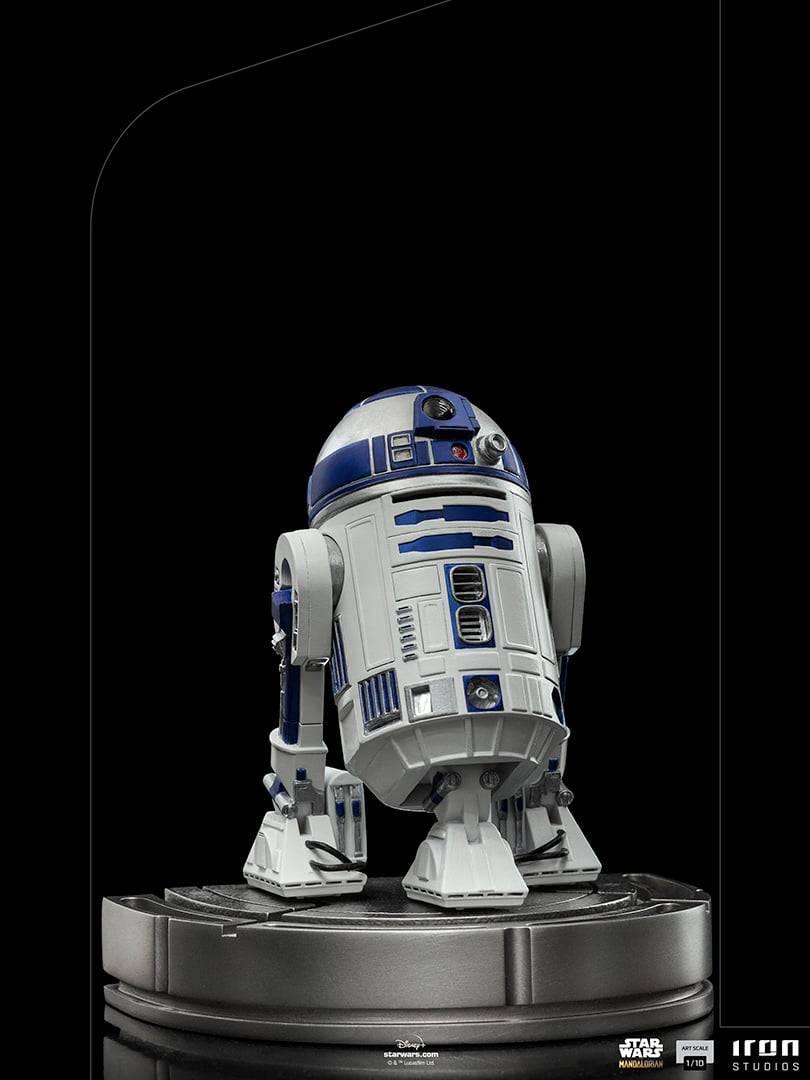 Iron Studios The Mandalorian R2-D2 BDS Art Scale 1/10 Statue - Premium Collectible for Star Wars Fans & Home Display