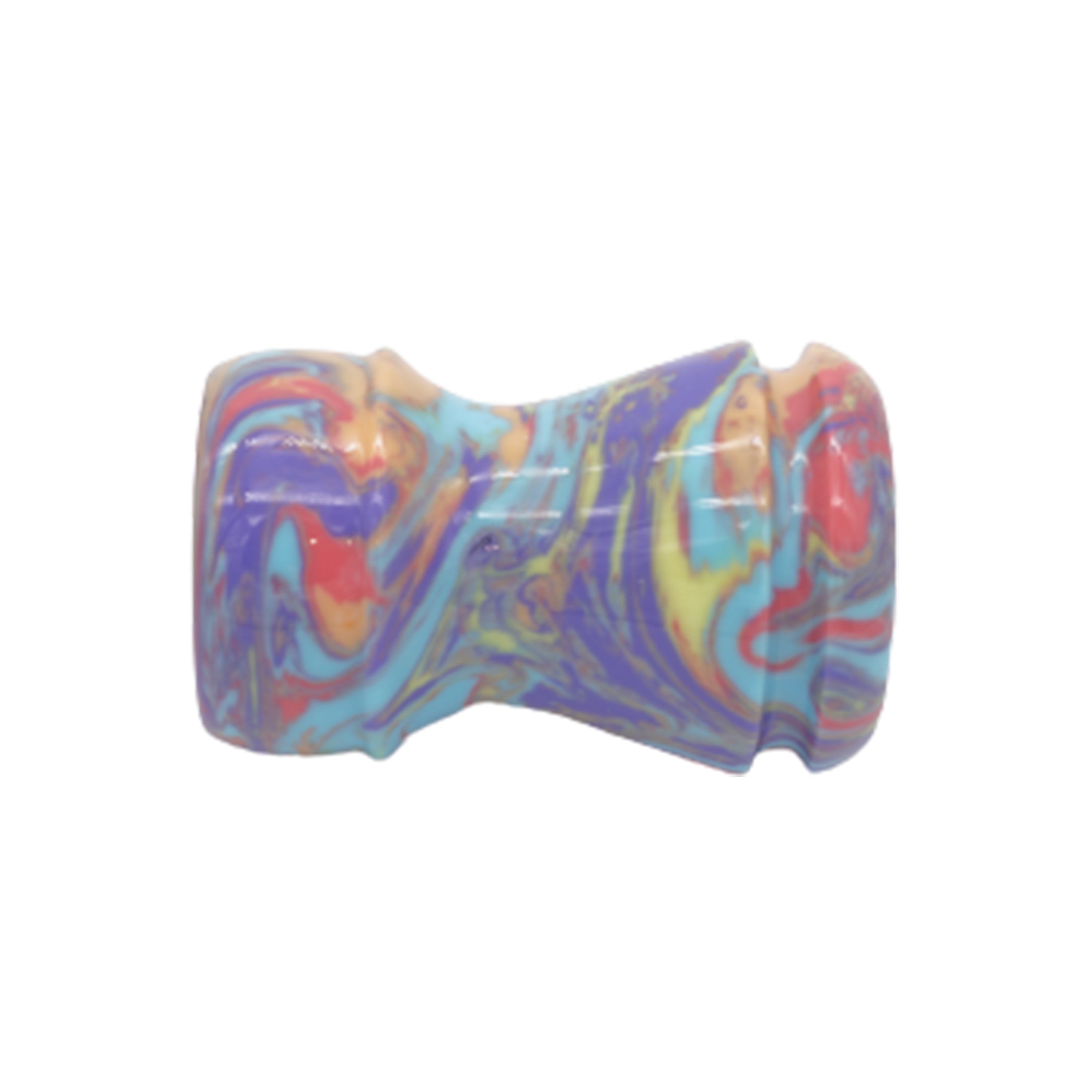 Handmade Pastel Tie Dye Shaving Brush Handle - Fits 24mm & 26mm Knots - Perfect for Wet Shaving & Grooming Gifts