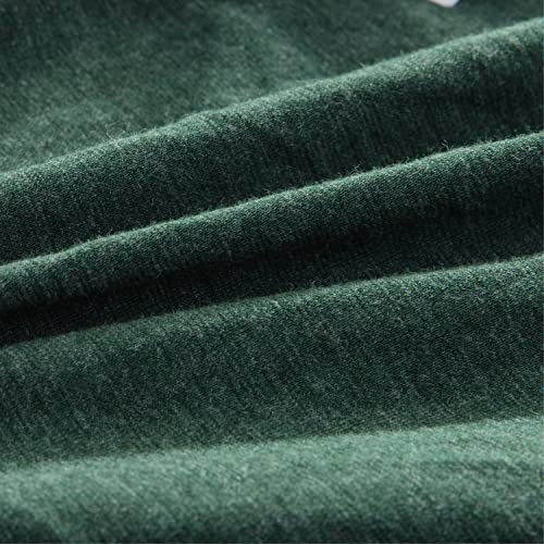 Heathered Dark Green
