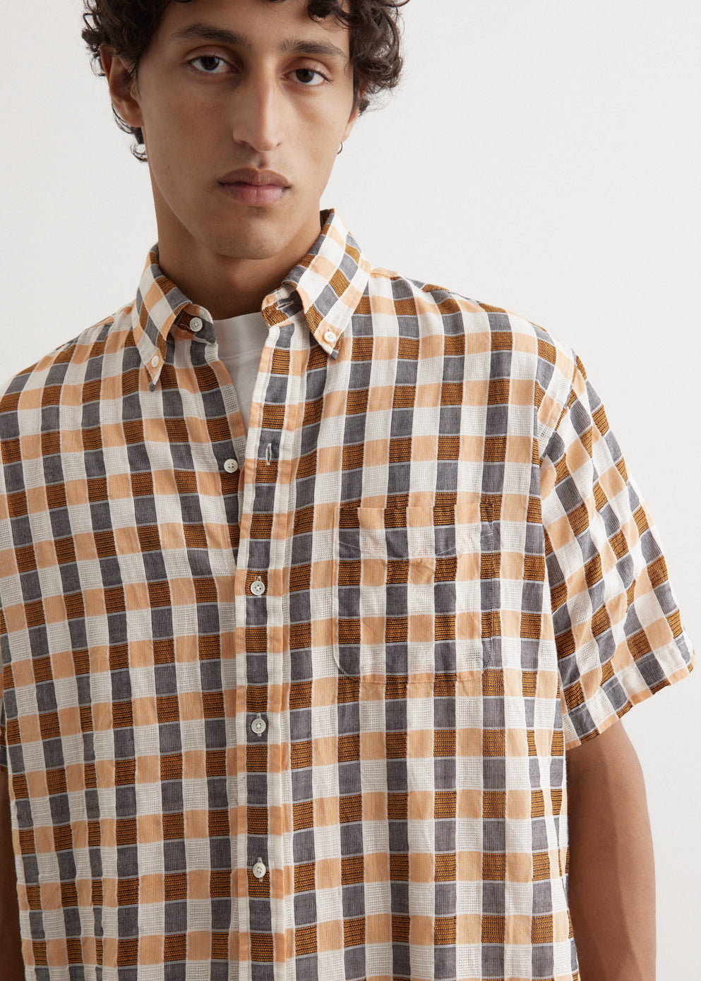 B.D. Panama Plaid Classic Fit Men's Casual Shirt - Perfect for Office, Business Meetings & Weekend Outings