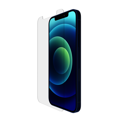 Belkin Screen Protector for iPhone 12/12 Pro - Tempered Glass, Anti-Scratch, HD Clarity - Perfect for Everyday Use & Outdoor Activities