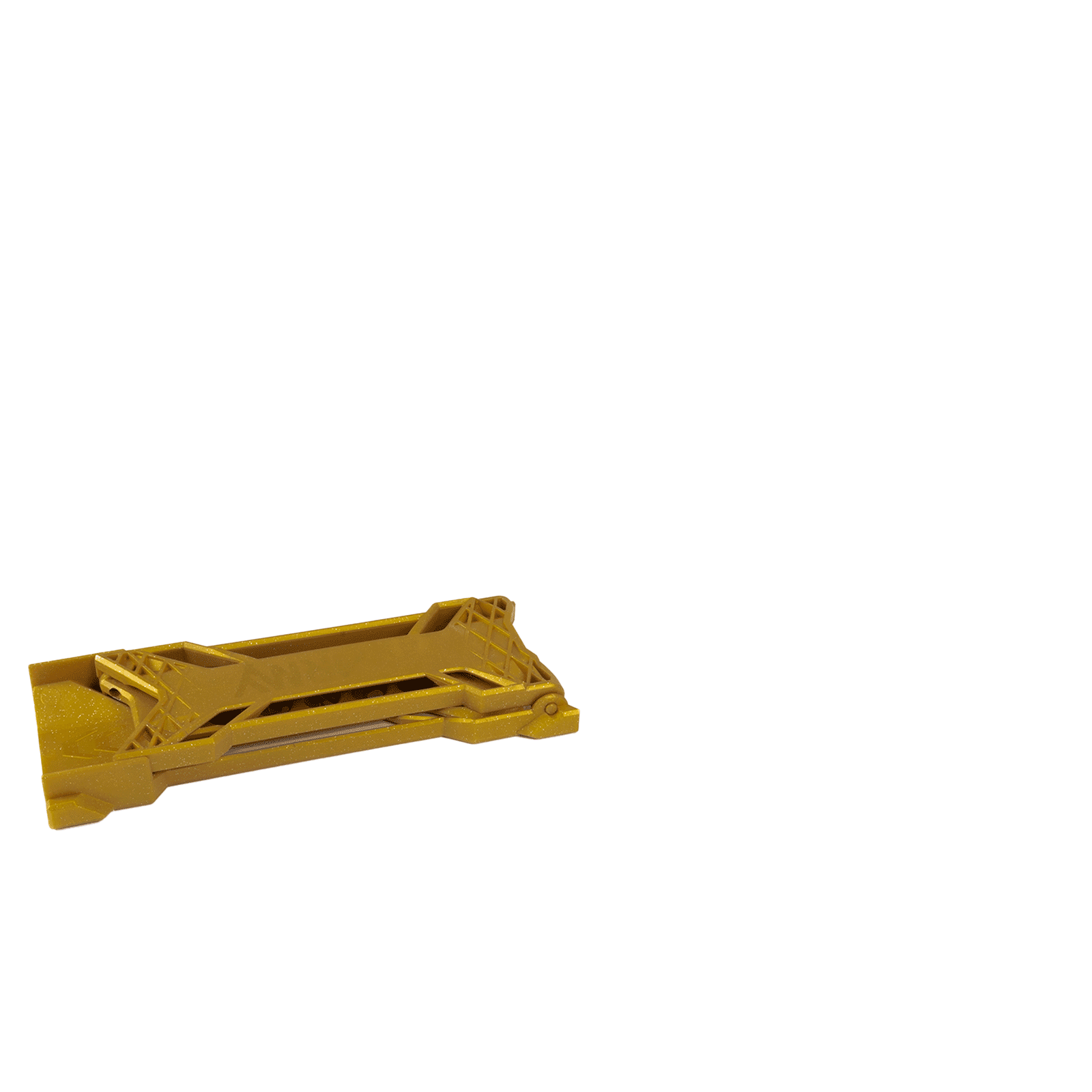 Premium Gold Joint Folding Gun Stand - Adjustable Rifle Rack for Firearm Storage & Display | Perfect for Gun Safes, Shooting Ranges & Home Armories