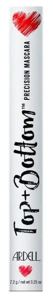 Ardell Precision Top & Bottom Mascara in Ebony Black 05132 - Lengthening & Defining for Natural or Dramatic Eye Looks