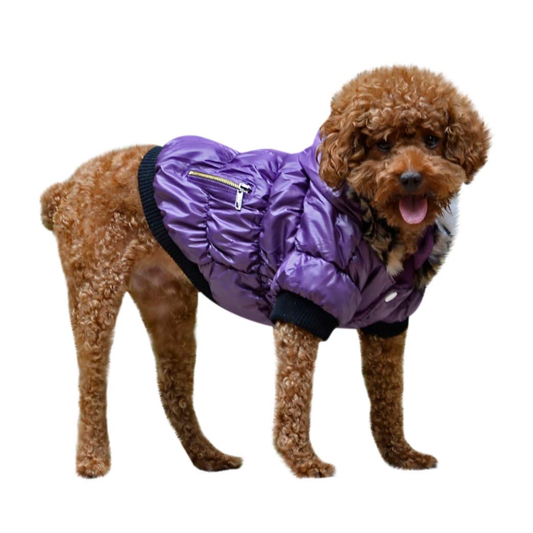 Warm Sleeveless Dog Vest & Cat Winter Coat - Insulated Down Jacket for Small Pets - Cozy Puppy Apparel for Cold Weather Walks and Outdoor Adventures