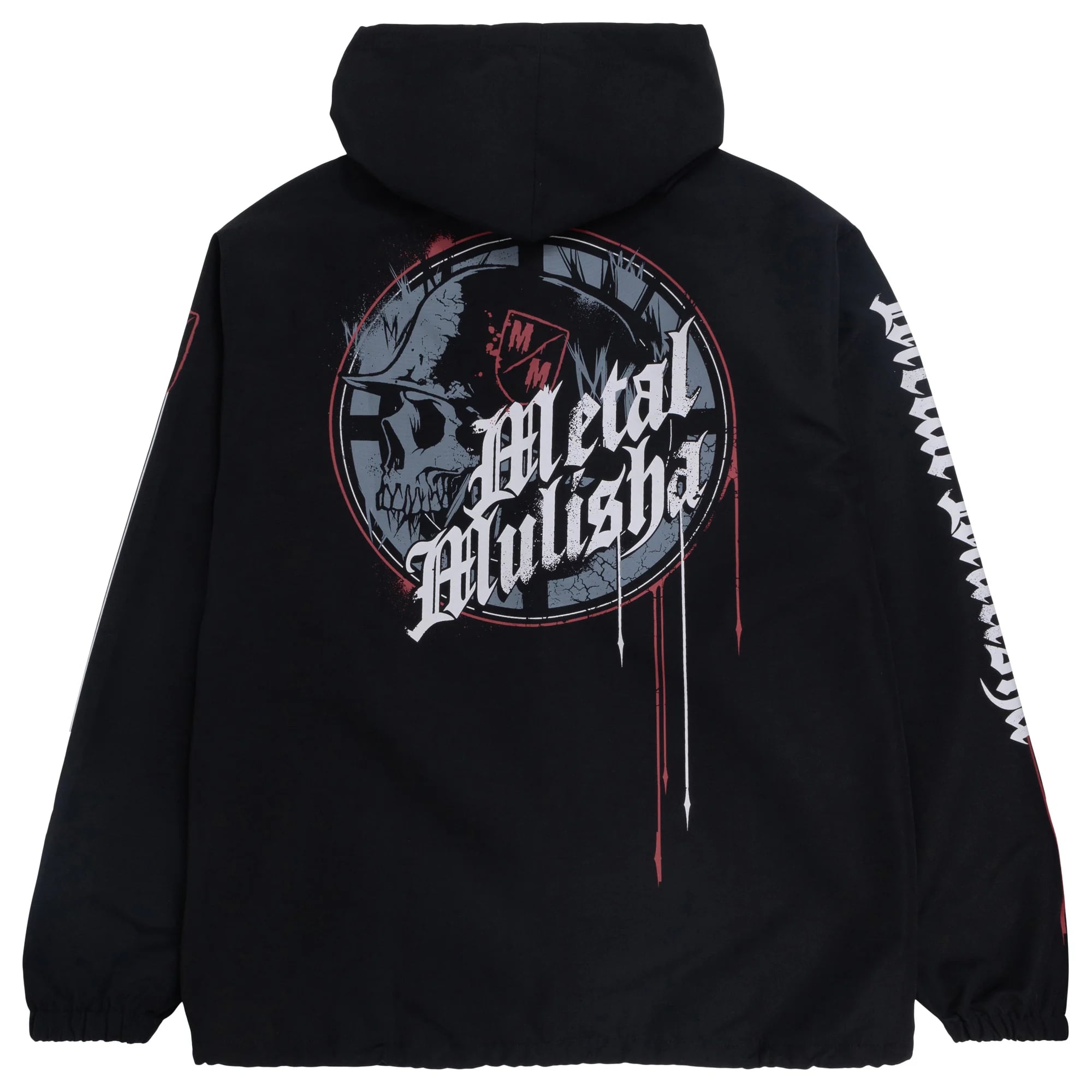 Metal Mulisha Nerve Coaches Jacket - Men's Stylish Motorcycle Riding Windbreaker for Bikers & Outdoor Adventures