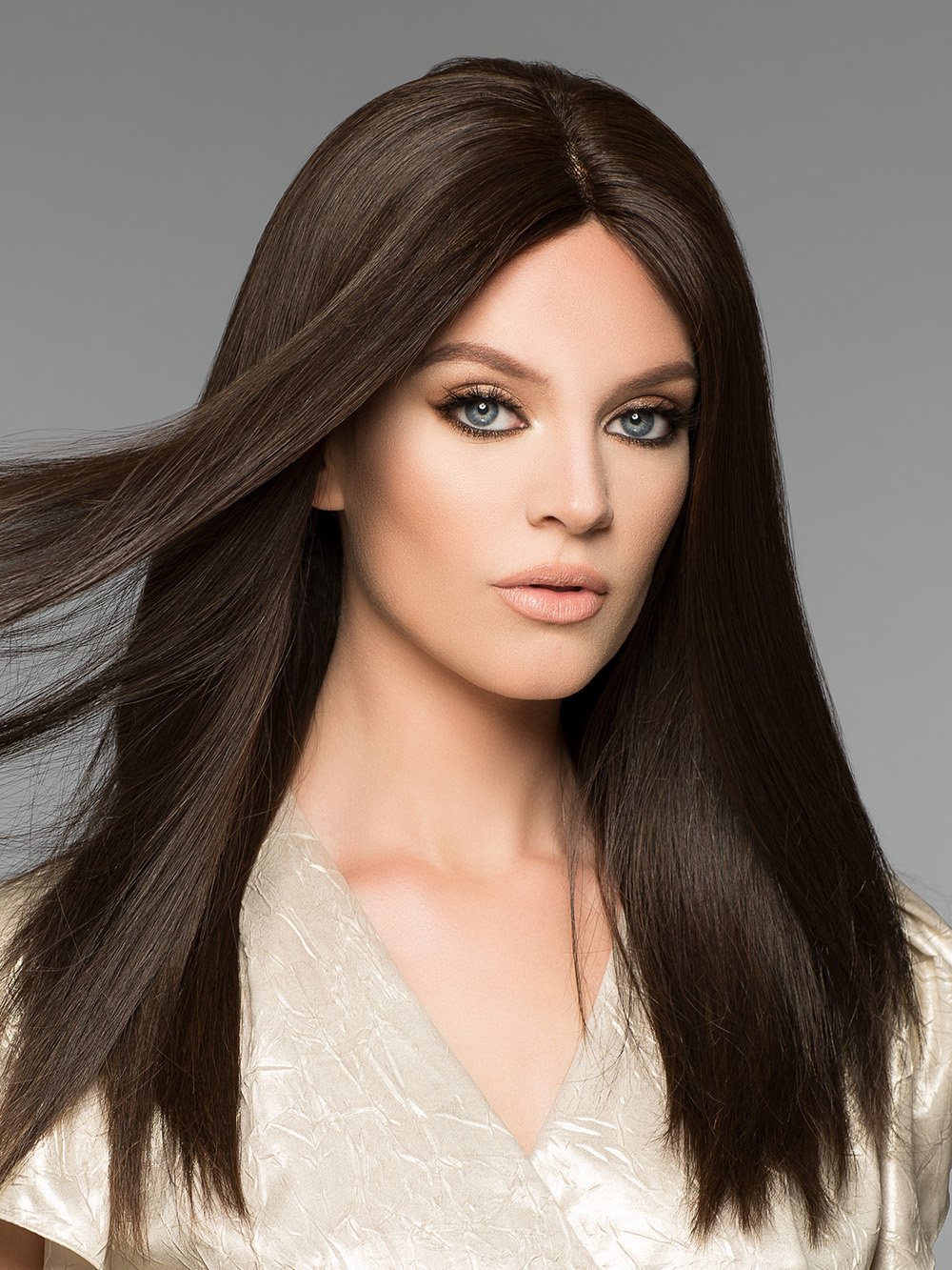Alexandra Petite H Mono Human Hair Wig with Mono Top - Natural Look for Women | Perfect for Daily Wear, Cosplay & Special Occasions