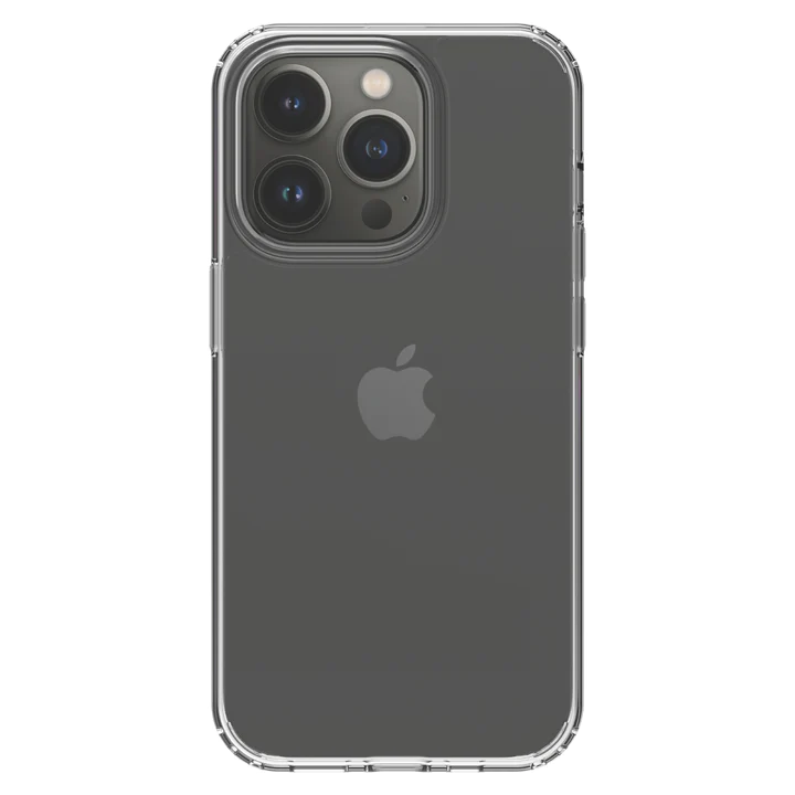 QDOS Hybrid Case for iPhone 14 Pro - Clear Protective Cover with Shock Absorption | Perfect for Outdoor Activities, Travel & Daily Use
