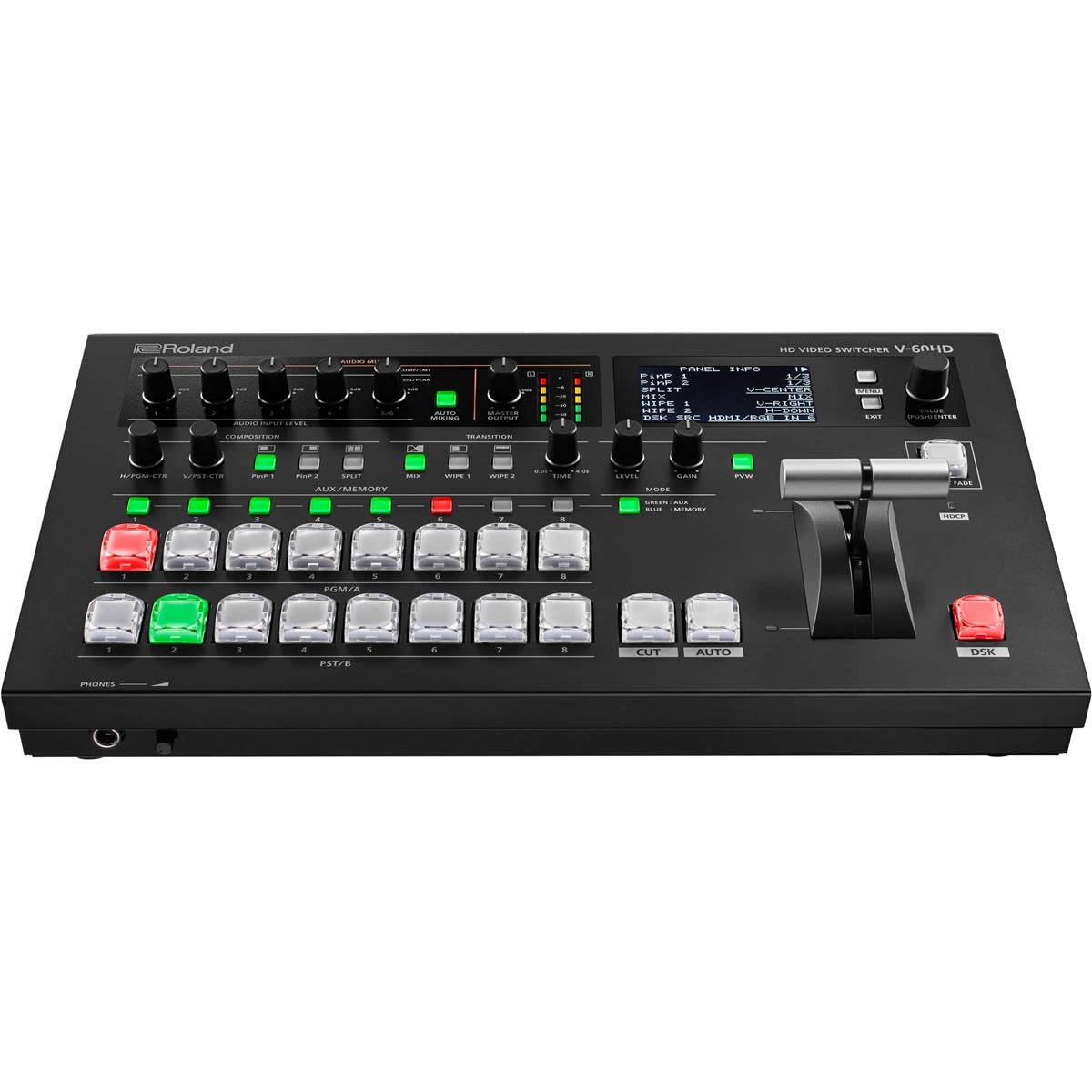 Roland V-60HD STR Professional HD Video Switcher with UVC-01 USB Streaming Bundle - Perfect for Live Events, Church Broadcasts & Online Streaming
