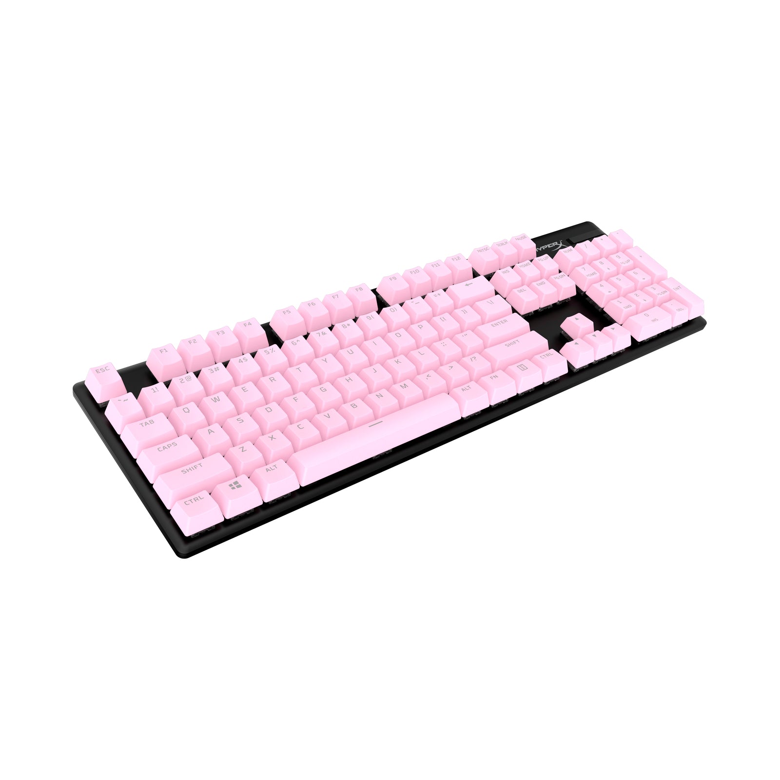 HyperX Full Key Set Keycaps - PBT Double-Shot Keycaps for Mechanical Keyboards - Perfect for Gaming, Typing, and Office Work