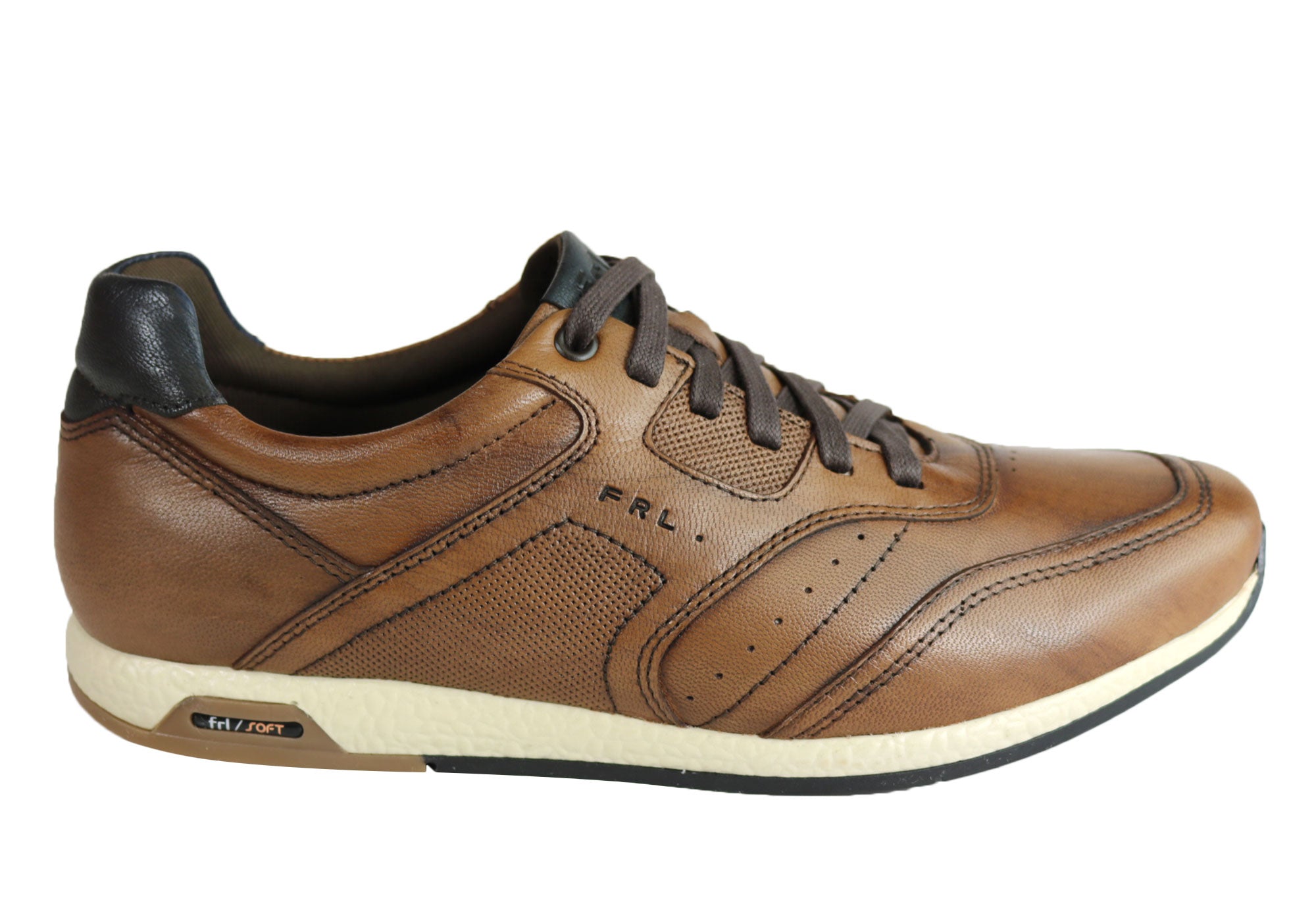 Ferricelli Phil Men's Genuine Leather Casual Shoes - Comfortable & Stylish Brazilian-Made Footwear for Everyday Wear & Outdoor Activities