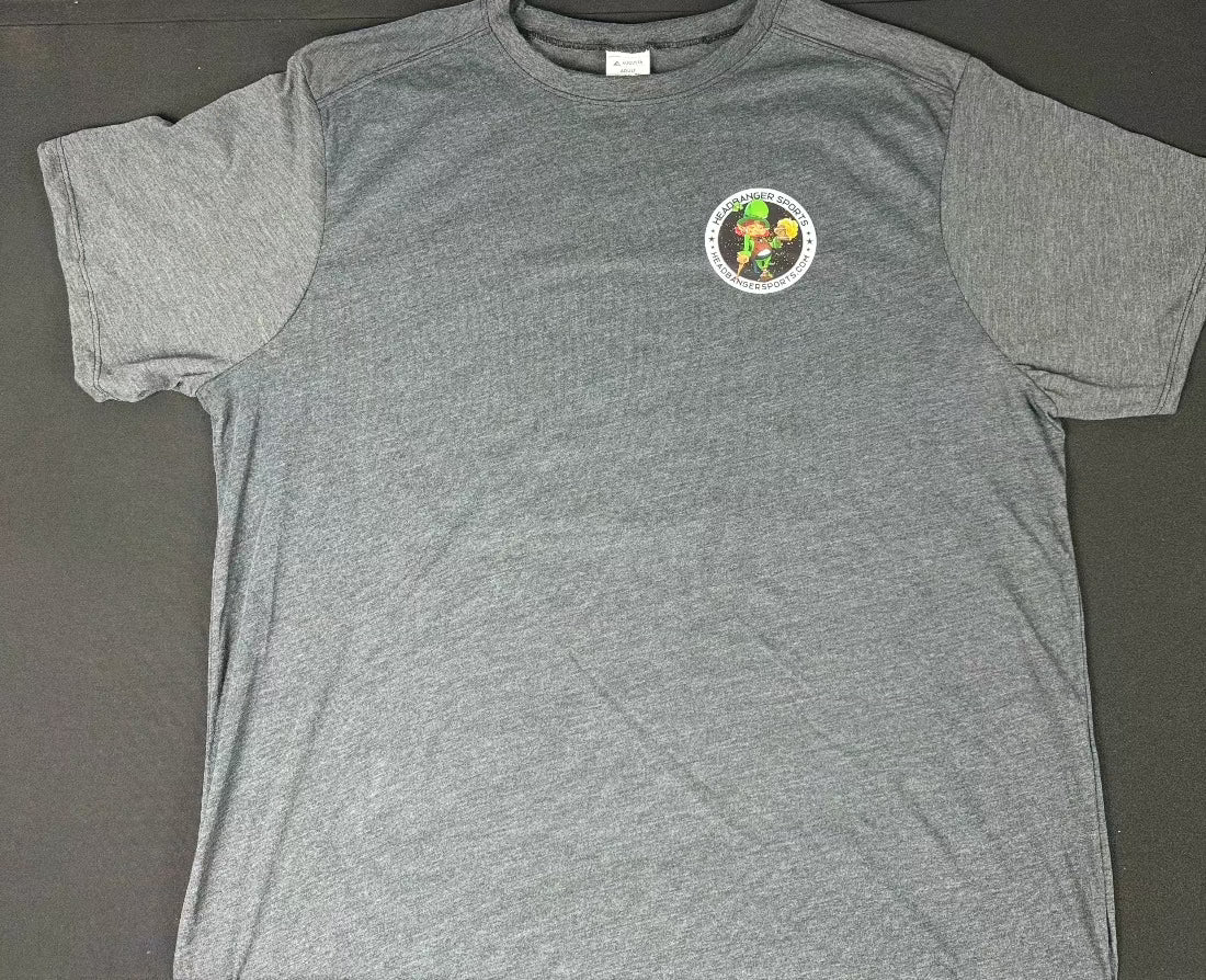 HB Sports Lifestyle Active Wear Men's Shirts: St. Patrick's Day (Black Heather) - Perfect for Gym, Running & Casual Wear