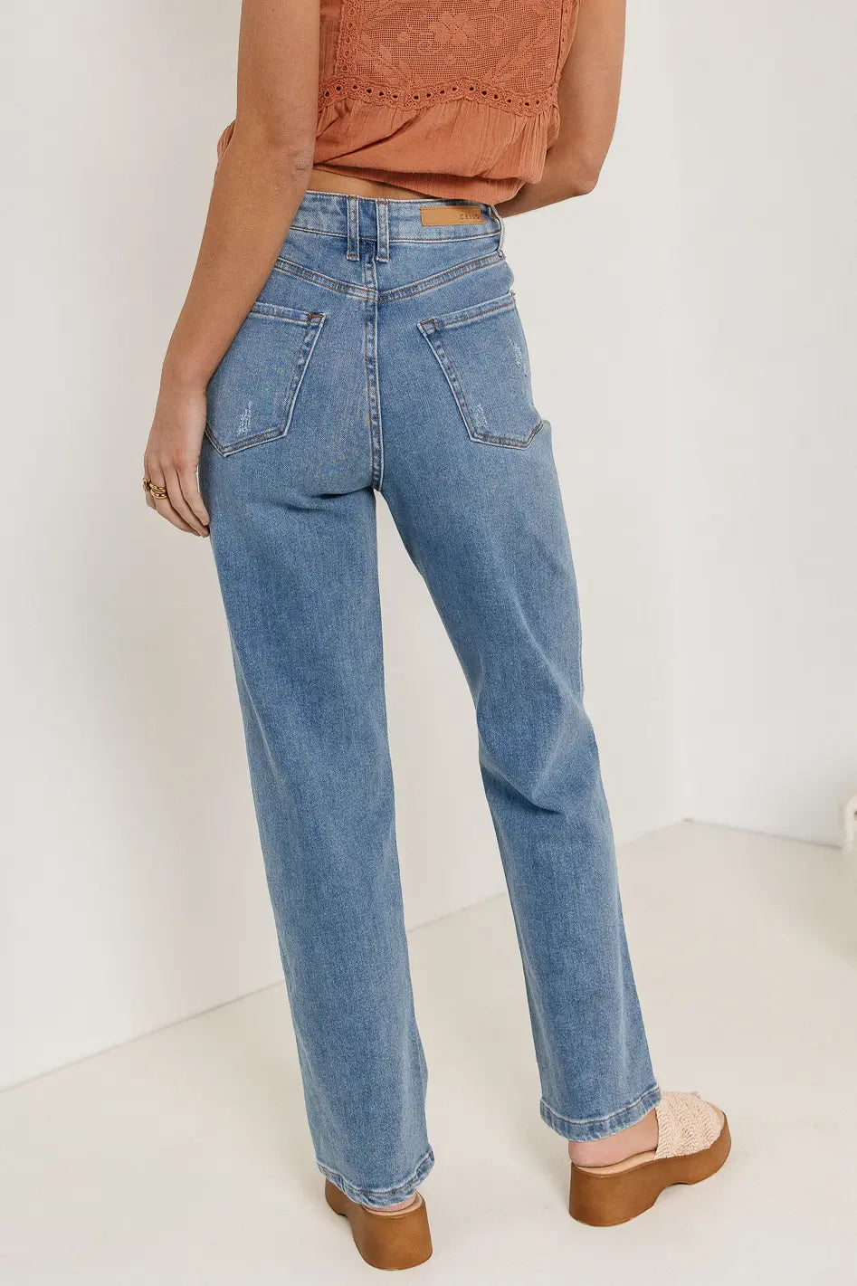 Haisley Men's Dad Jeans - Classic Relaxed Fit Denim Pants for Casual Wear | Perfect for Everyday Outfits, Weekend Errands & Comfortable Lounging