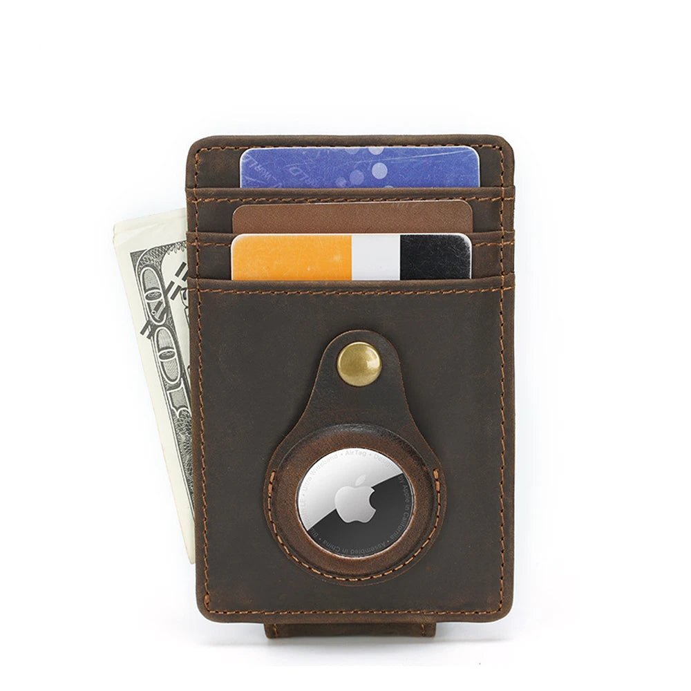 UrbanDefender Genuine Leather RFID Blocking Wallet for Men - Slim Bifold Credit Card Holder with Money Clip - Perfect for Travel, Business & Everyday Carry