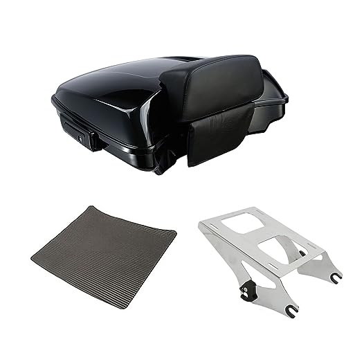 Gloss Black Razor Trunk+Chrome Rack #1