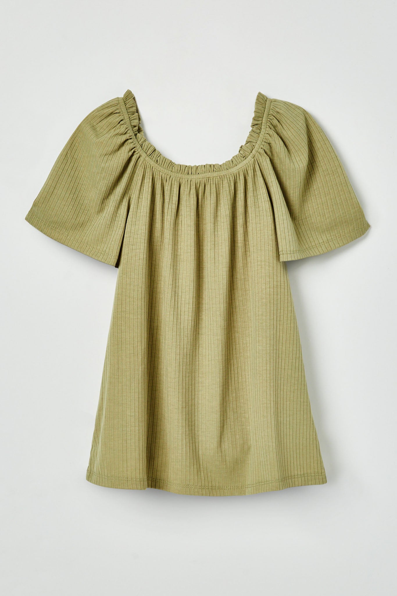 Stylish Ruffled Ribbed Knit Top for Women - Trendy Casual & Party Wear - Perfect for Date Nights, Office Outfits & Weekend Brunch
