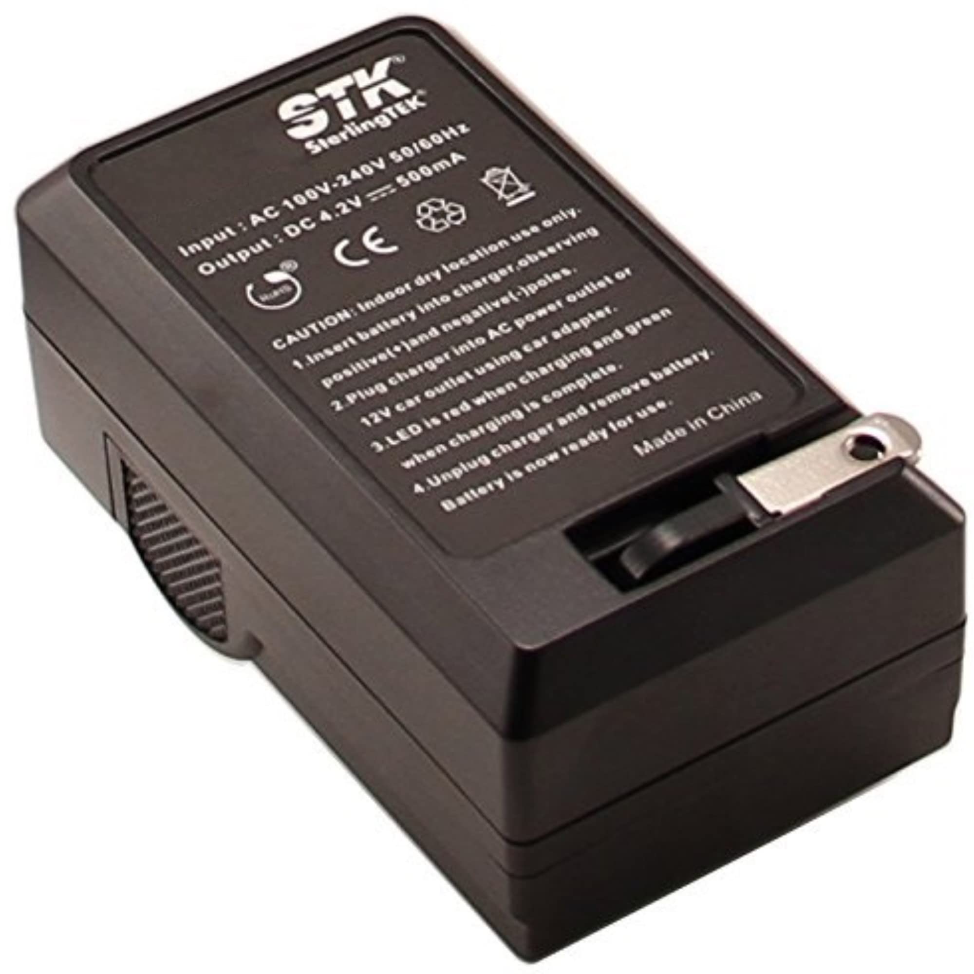 STK NP-FM500H Replacement Battery Charger for Sony Alpha A57 A77 A99 A65 A100 A200 A900 A300 A350 A700 A580 A850 Digital Cameras - Compatible with BC-VM10 Charger - Perfect for Travel Photography & Professional Shooting