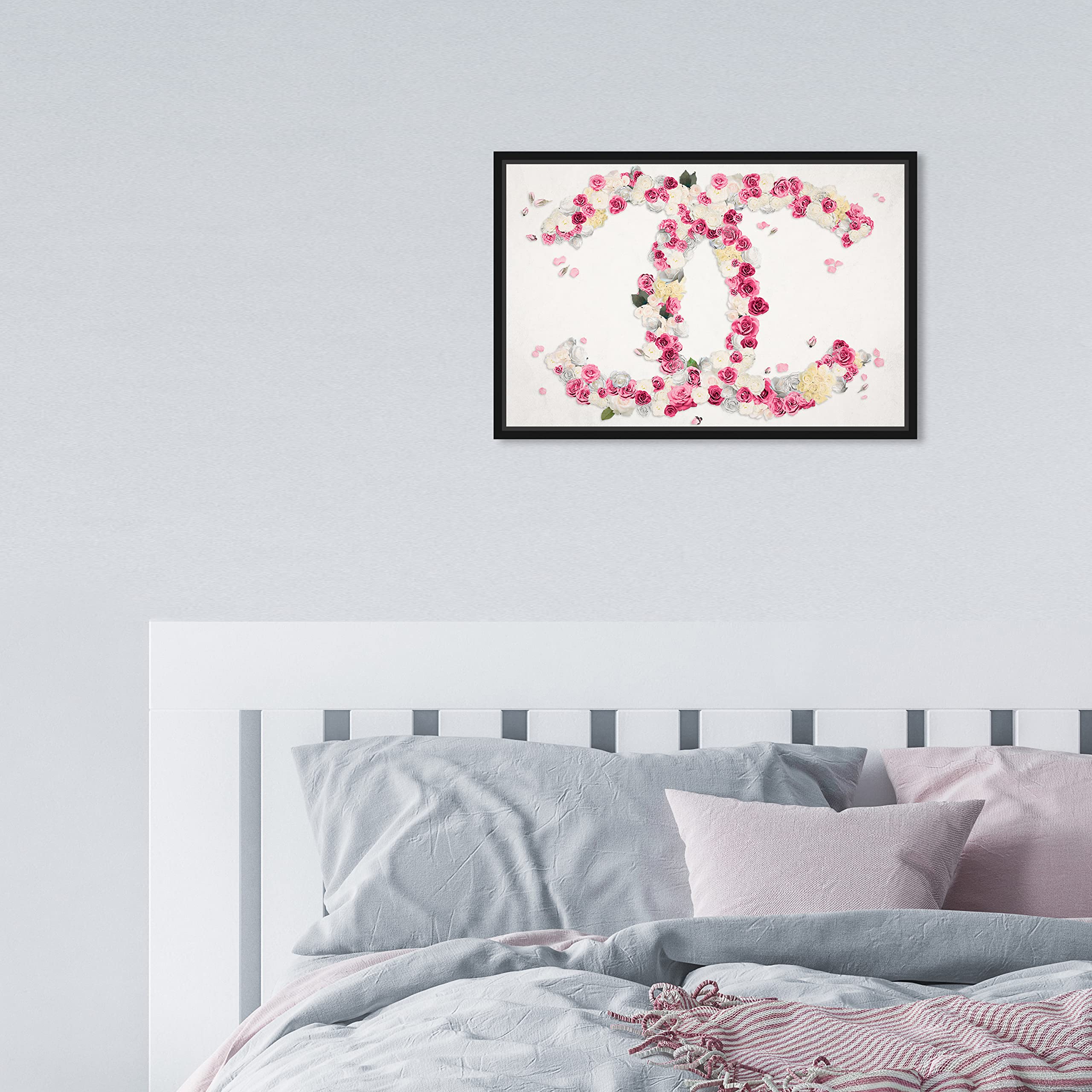 Oliver Gal Artist Co. Floral & Botanical Framed Wall Art Canvas Prints - 'Dreaming of Classic Beauty' Floral Paintings for Living Room, Bedroom & Office Decor