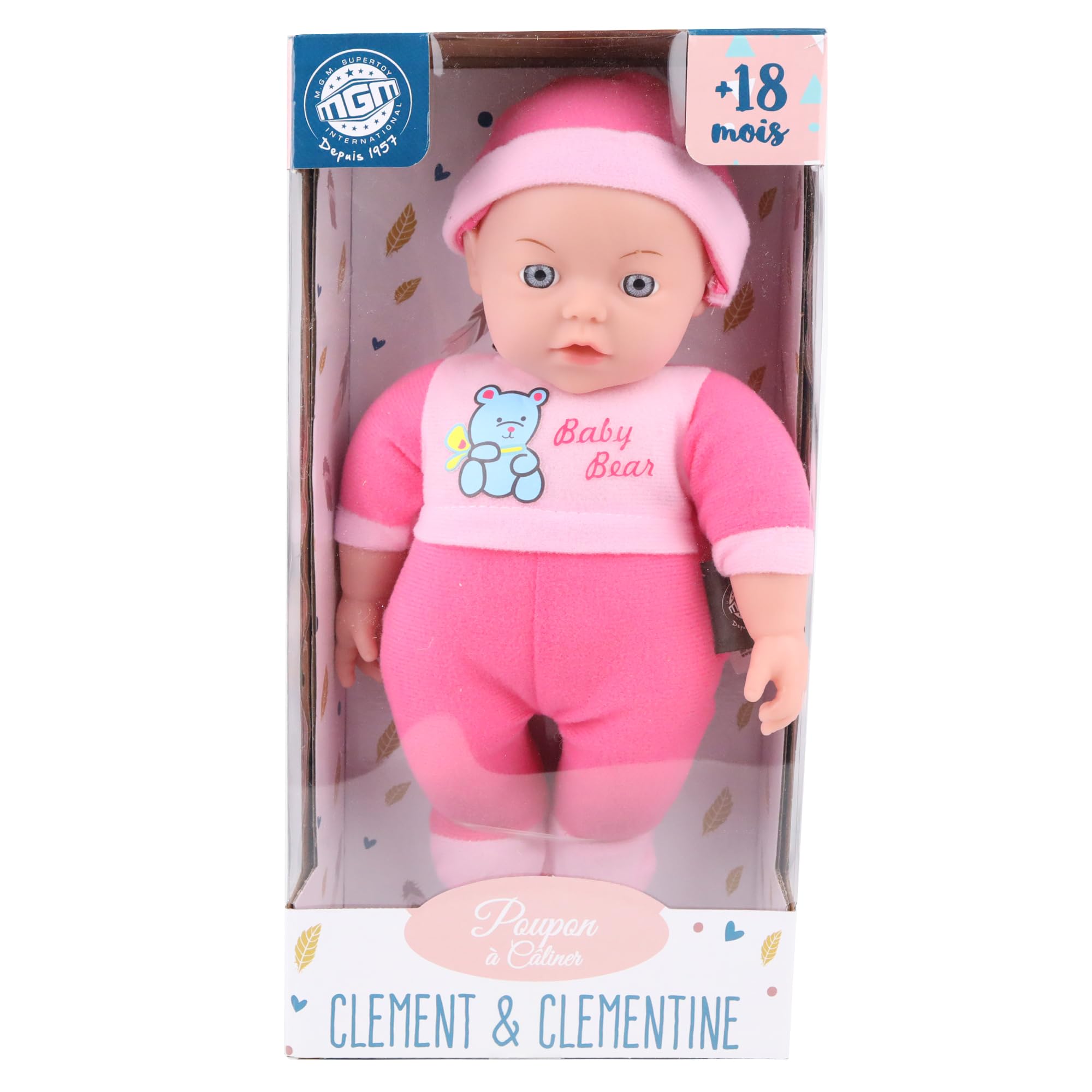 MGM Soft Bodied Doll - 30 cm Realistic Baby Doll for Kids, Collectors & Gift Giving | Perfect for Role Play, Nursery Decor & Cuddling
