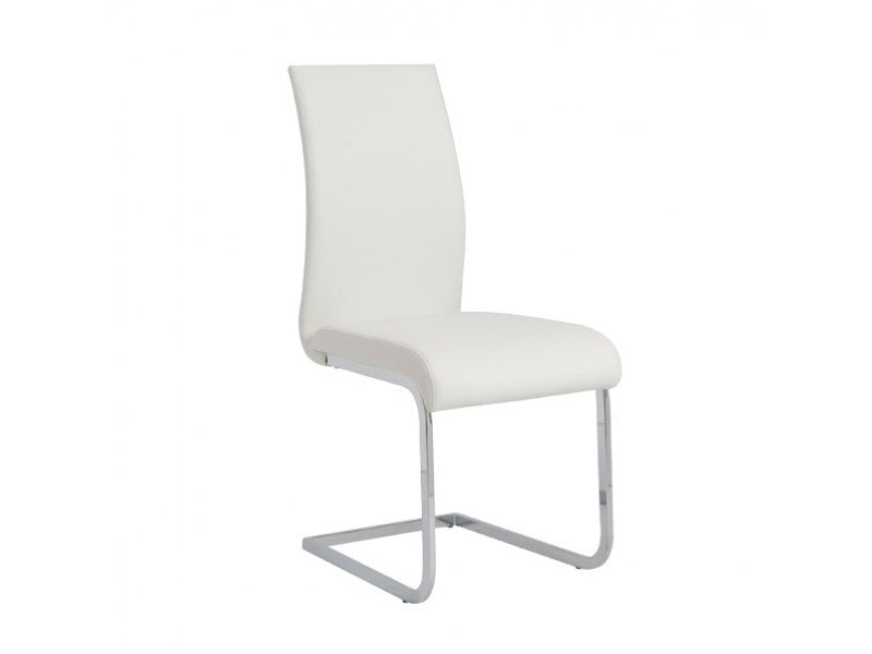 Epifania Side Chair Set of 4 - Modern European Dining Chairs - Sturdy Wooden Frame & Upholstered Seat - Perfect for Dining Room, Kitchen, or Office