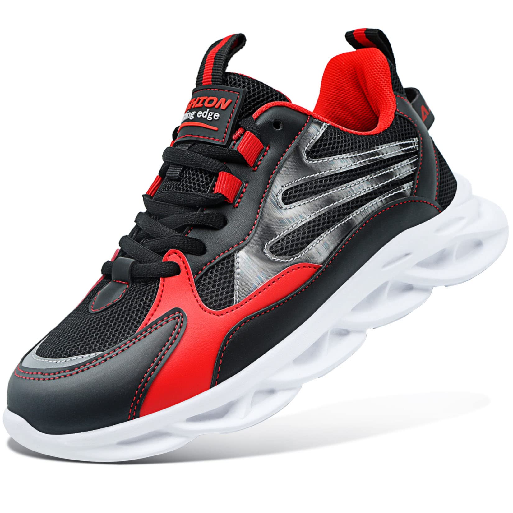 VITIKE Boys Running Shoes - Lightweight Sports Sneakers for Kids, Breathable & Comfortable for School, Play & Outdoor Activities