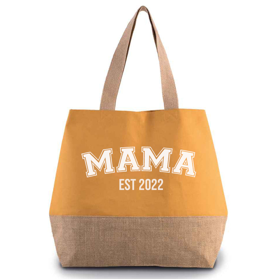 Personalized Mom Shopper Bag - Custom Tote for Mothers - Perfect for Grocery Shopping, Errands & Gifts