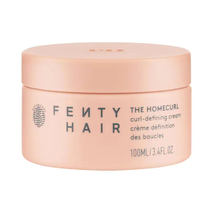 Fenty Beauty The Homecurl Curl Defining Styling Cream for Curly Hair - Hydrating & Frizz Control Styling Cream for Defined Curls & Waves, Perfect for Daily Styling & Special Occasions