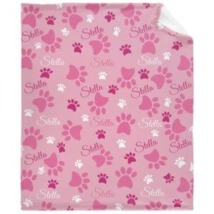 Custom Dog Pet Name Pink2