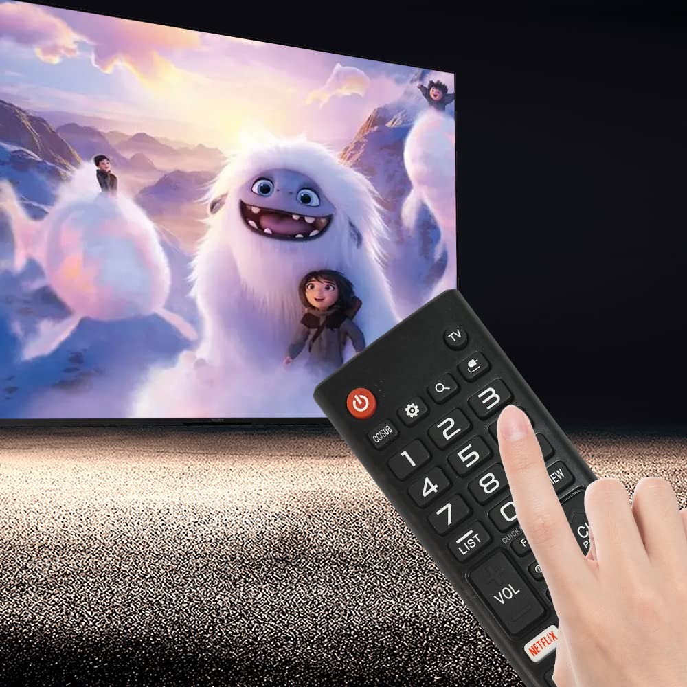 AKB75375604 Replacement Remote Control for LG Smart TV - Universal Infrared Remote Compatible with Multiple LG Smart TV Models | Perfect for Living Room, Bedroom & Home Theater Setup