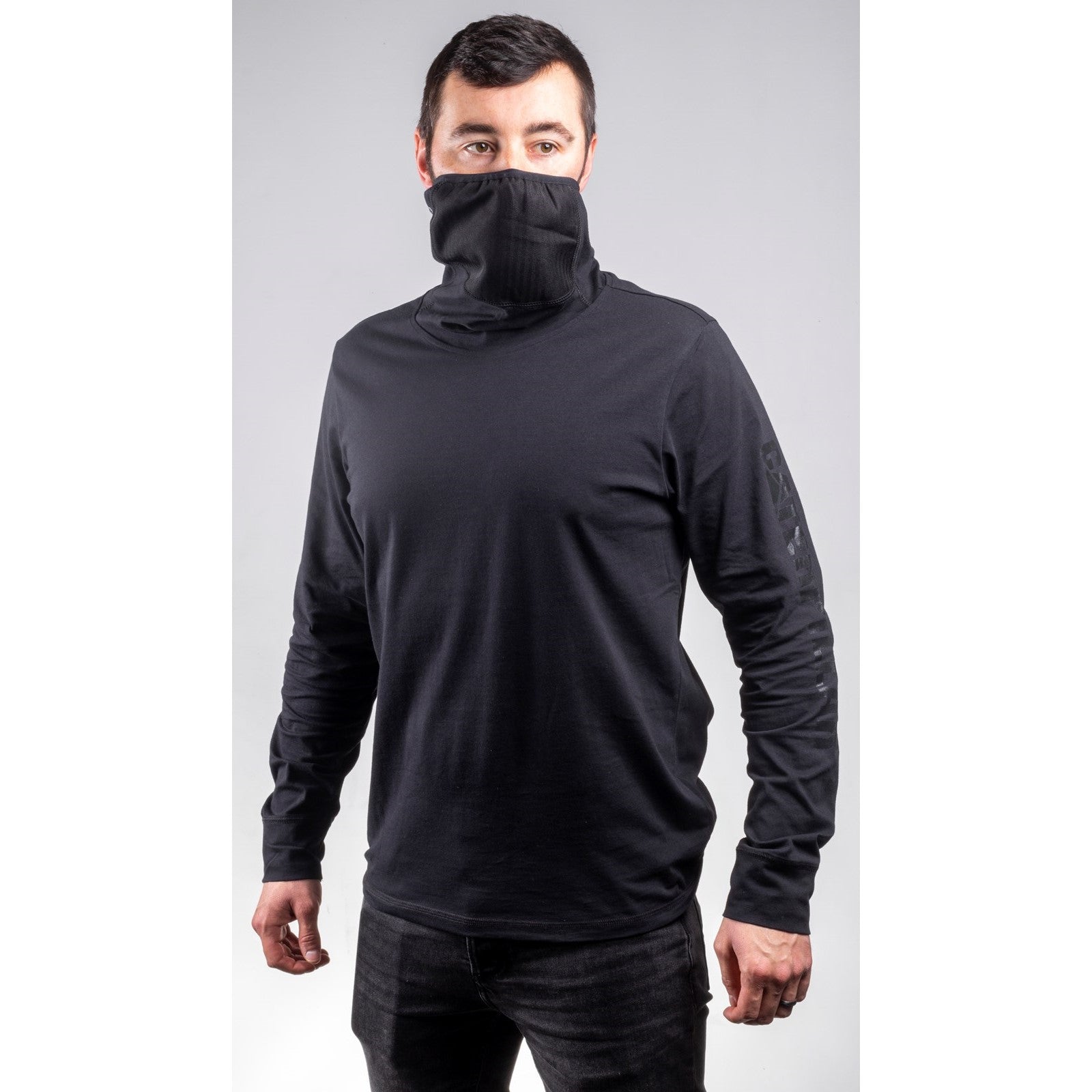Caterpillar Viraloff Long Sleeve Gaiter Tee - UPF 50+ Sun Protection, Moisture-Wicking Performance Shirt for Hiking, Fishing & Outdoor Activities