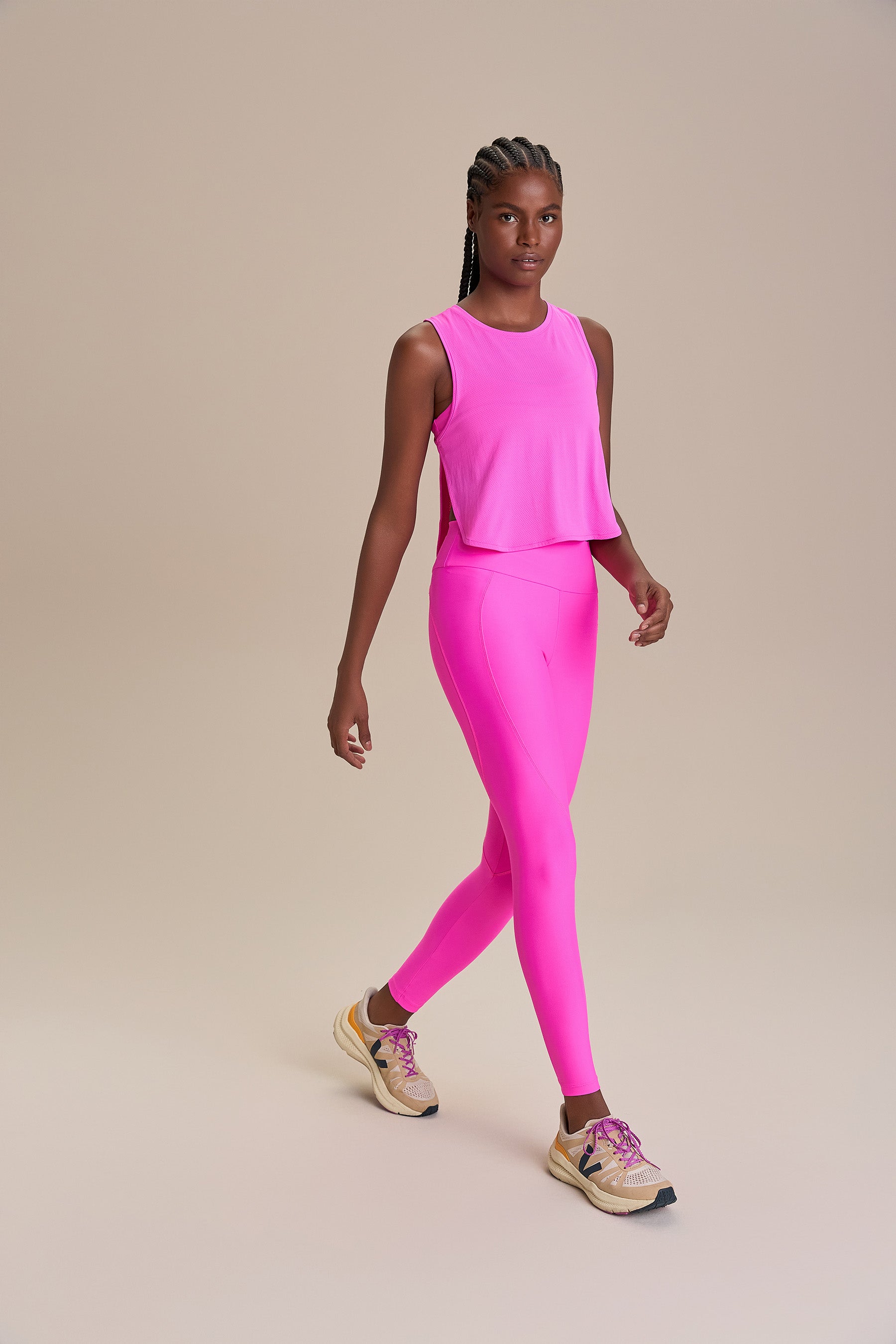 Women's Side Action Cropped Tank Top - Breathable Workout Shirt for Yoga, Running & Gym - Trendy Athletic Wear for Summer Fitness