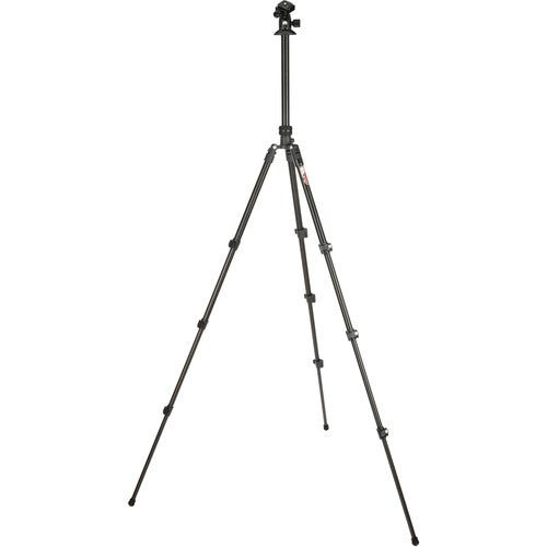 3 Legged Thing Patti 2.0 Compact Magnesium Travel Tripod with AirHed Mini Ball Head - Lightweight & Sturdy for Photography & Videography - Perfect for Travel, Hiking & Outdoor Adventures (Darkness)