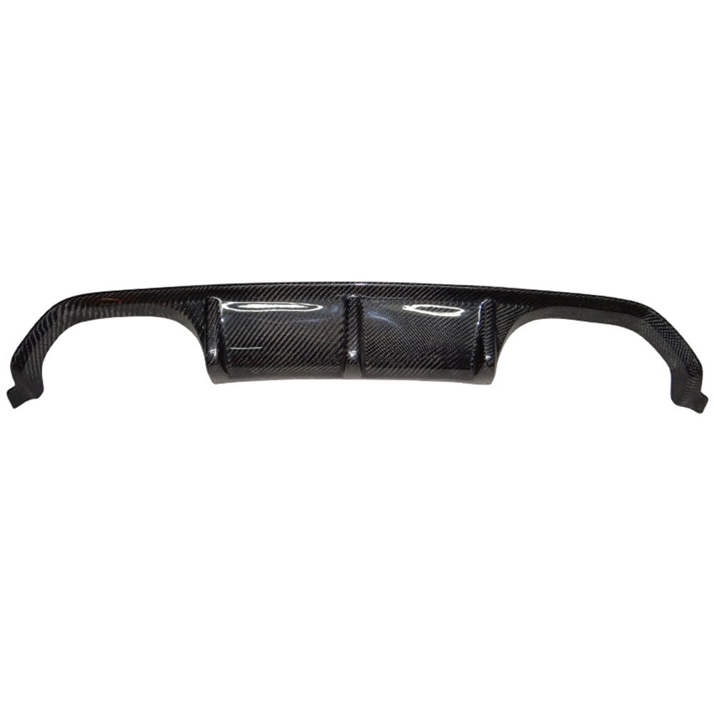IKON MOTORSPORTS Rear Diffuser for BMW F80 M3 & F82 M4 (2015-2020) - V-Style Carbon Fiber Bumper Lip Body Kit Replacement - Aggressive Styling & Enhanced Aerodynamics - Perfect for Track Days & Car Shows