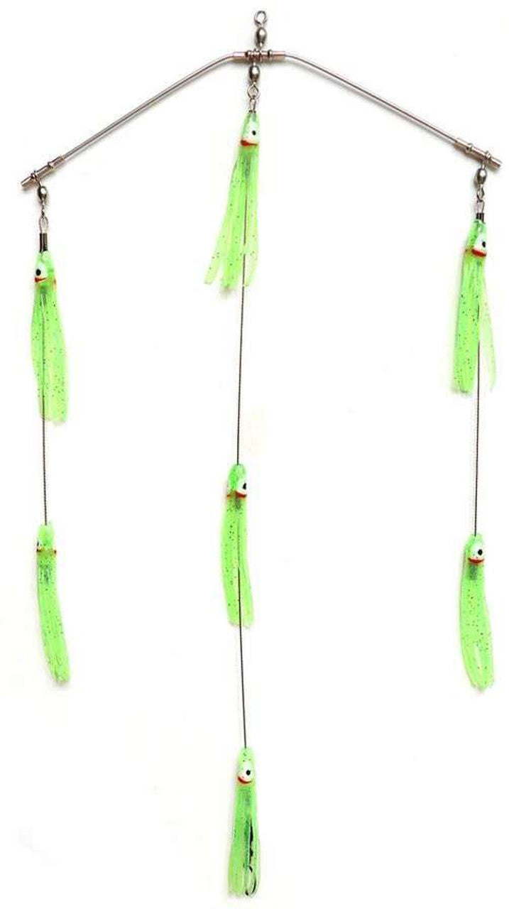 Clarkspoon 8 Mini Spreader Bars for Fishing Lures - Perfect for Saltwater & Freshwater Fishing, Trolling, and Ice Fishing