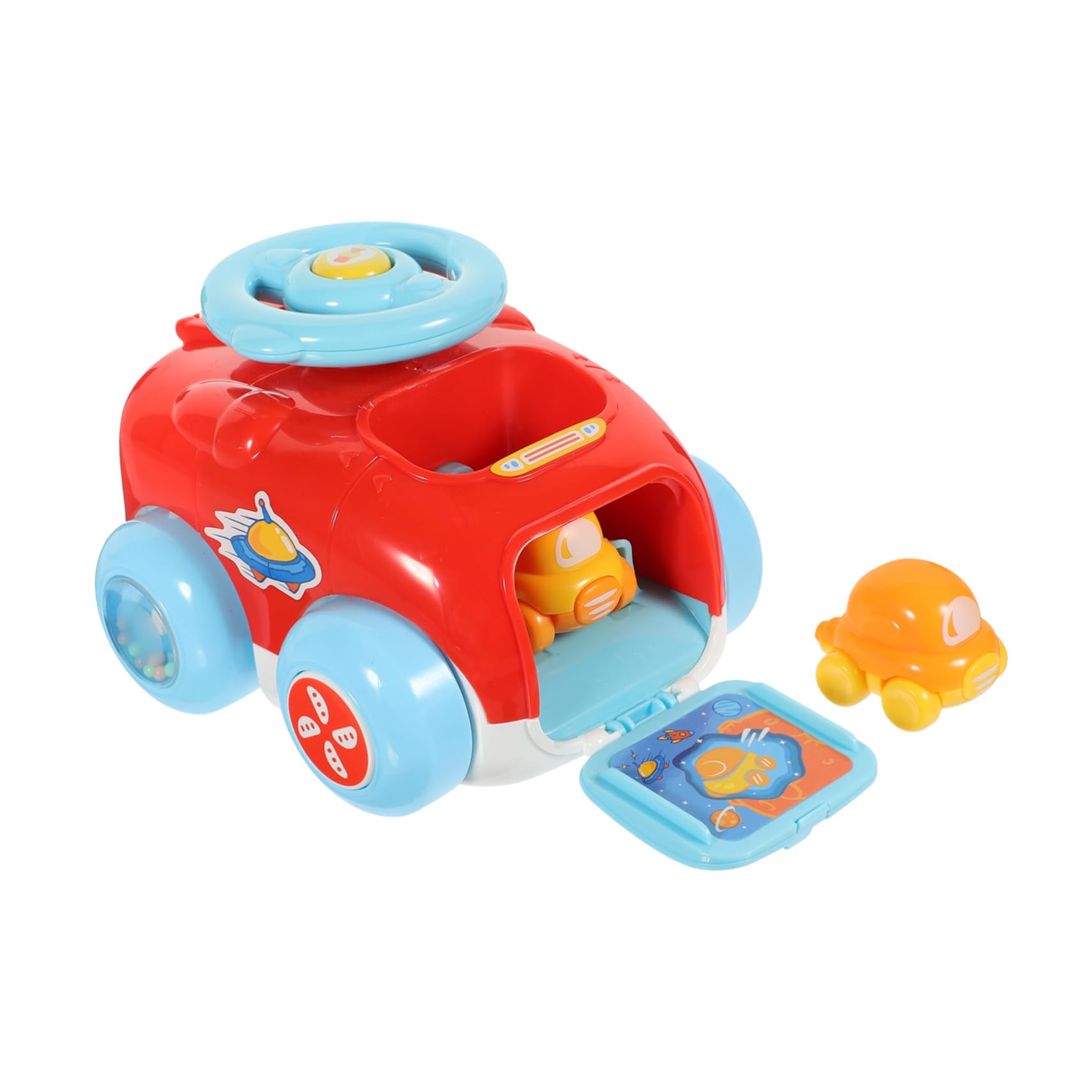 Kids Mars Rover Toy Car - Durable Plastic Space Vehicle for Children's Play & STEM Learning - Perfect for Pretend Play, Birthday Gifts & Educational Activities