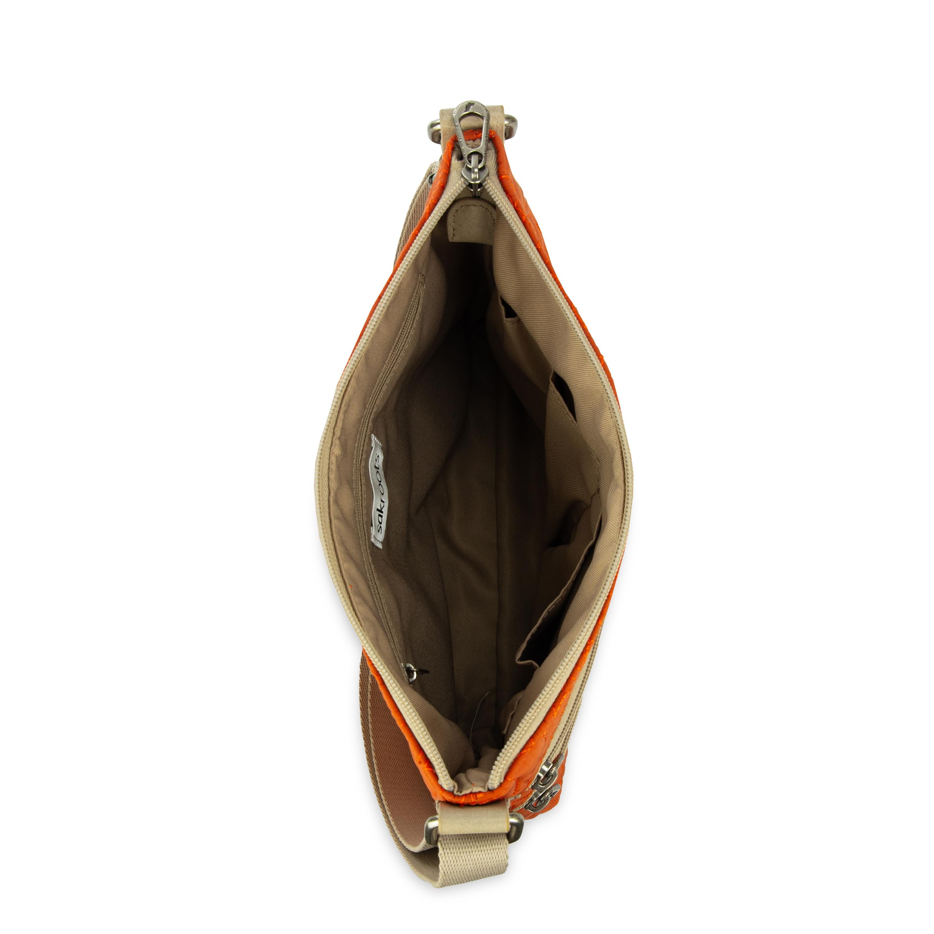 Eco-Friendly Crossbody Bag in Cayenne Spirit Desert Quilted Design - Perfect for Travel, Shopping & Everyday Use