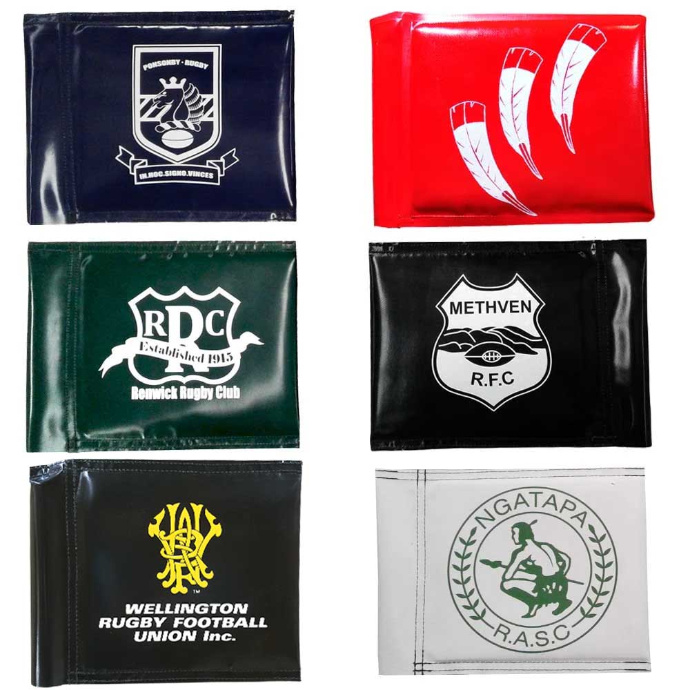 Custom Printed Rigid Touchline Flags - Personalized Soccer/Football Boundary Markers for Sports Games & Training - Perfect for Coaches, Referees & Fans