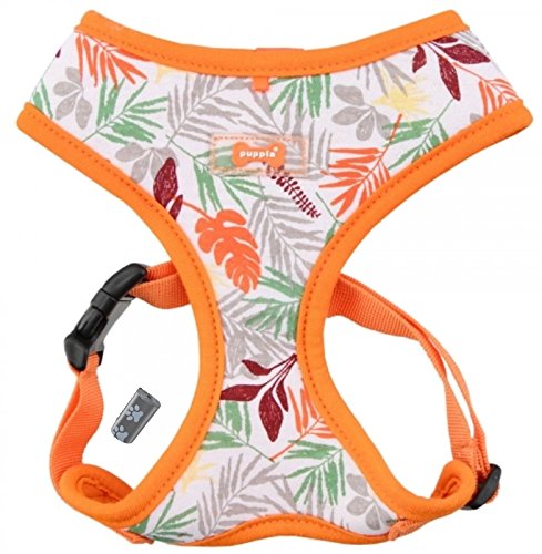 Botanical Garden Foliage Pattern Dog Harness & Leash Set - XS Size (8.5