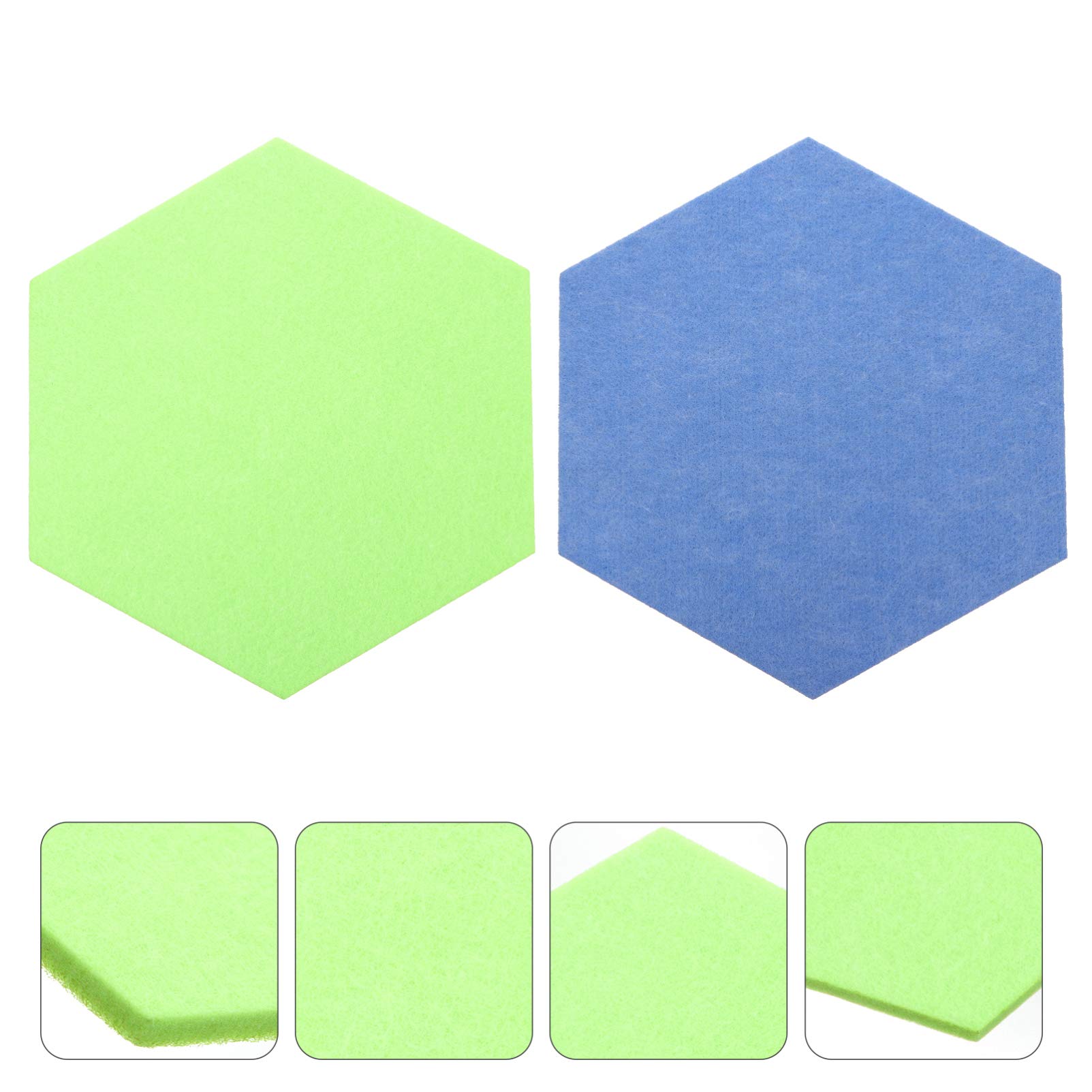 EXCEART Premium Felt Bulletin Board - Memo Board, Key Holder & Organizer for Watches, Jewelry & Small Gadgets - Perfect for Home, Office & Dorm Room Organization