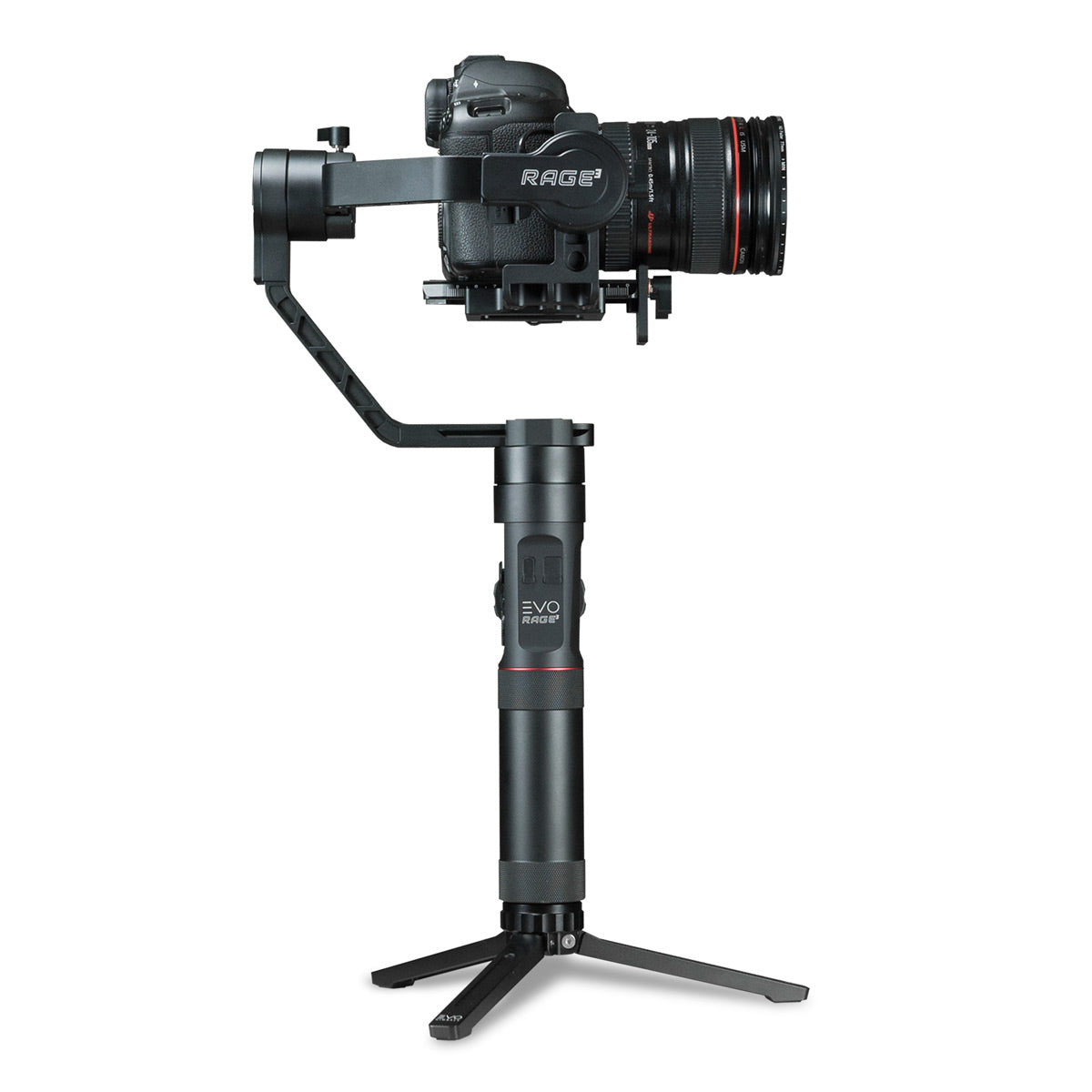 EVO Gimbals Rage3 Pro DSLR Camera Stabilizer - 3-Axis Handheld Gimbal for Smooth Video Shooting, Vlogging & Filmmaking - Perfect for Travel, YouTube & Professional Videography