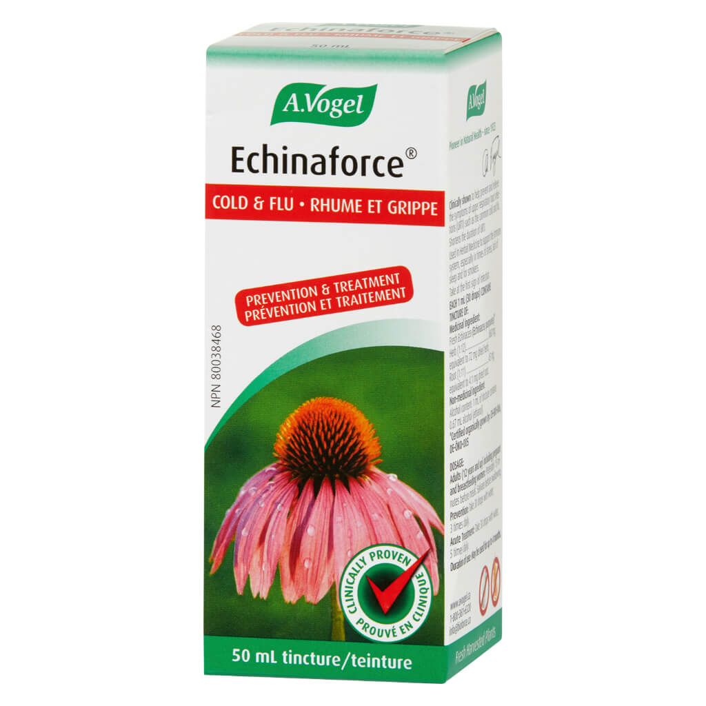 Echinaforce Cold & Flu Relief Tincture - Natural Immune Support for Adults & Kids - Fast-Acting Herbal Remedy for Cough, Sore Throat & Congestion - Perfect for Travel, Work & School