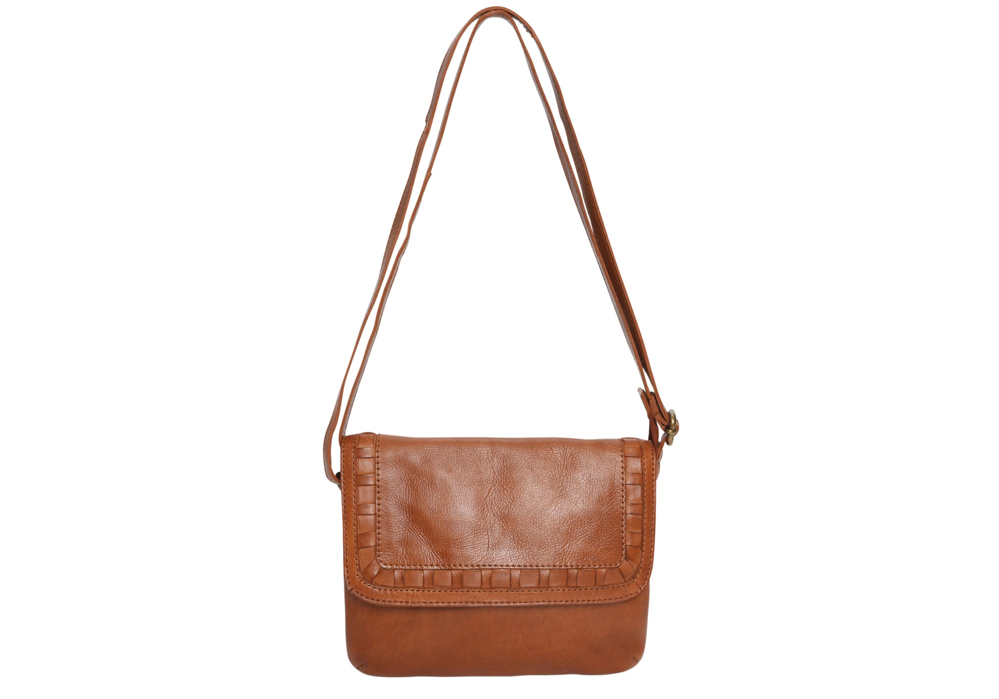 Vintage Leather Crossbody Bag for Women - Modapelle Style 7850 - Perfect for Everyday Use, Travel & Casual Outings