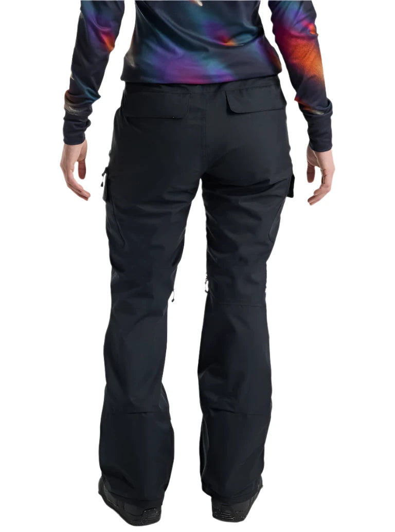 Burton Women's Gloria 2L Stretch Waterproof Ski Pants (Short) 2025 - Warm Winter Snowboarding & Outdoor Hiking Pants for Women